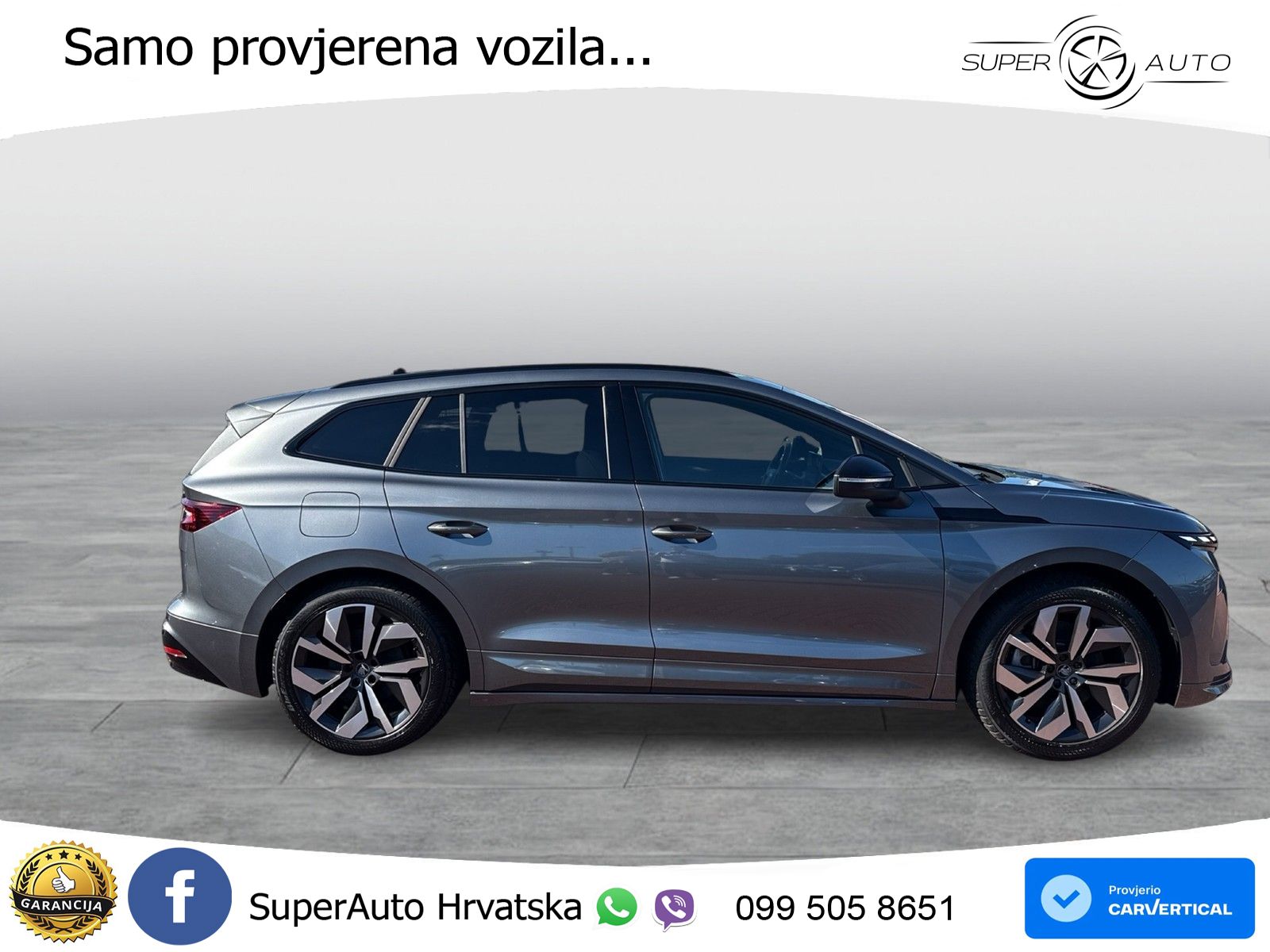 Škoda Enyaq 85 82 kWh (286 KS) SportLine LED+GR SJED+ACC