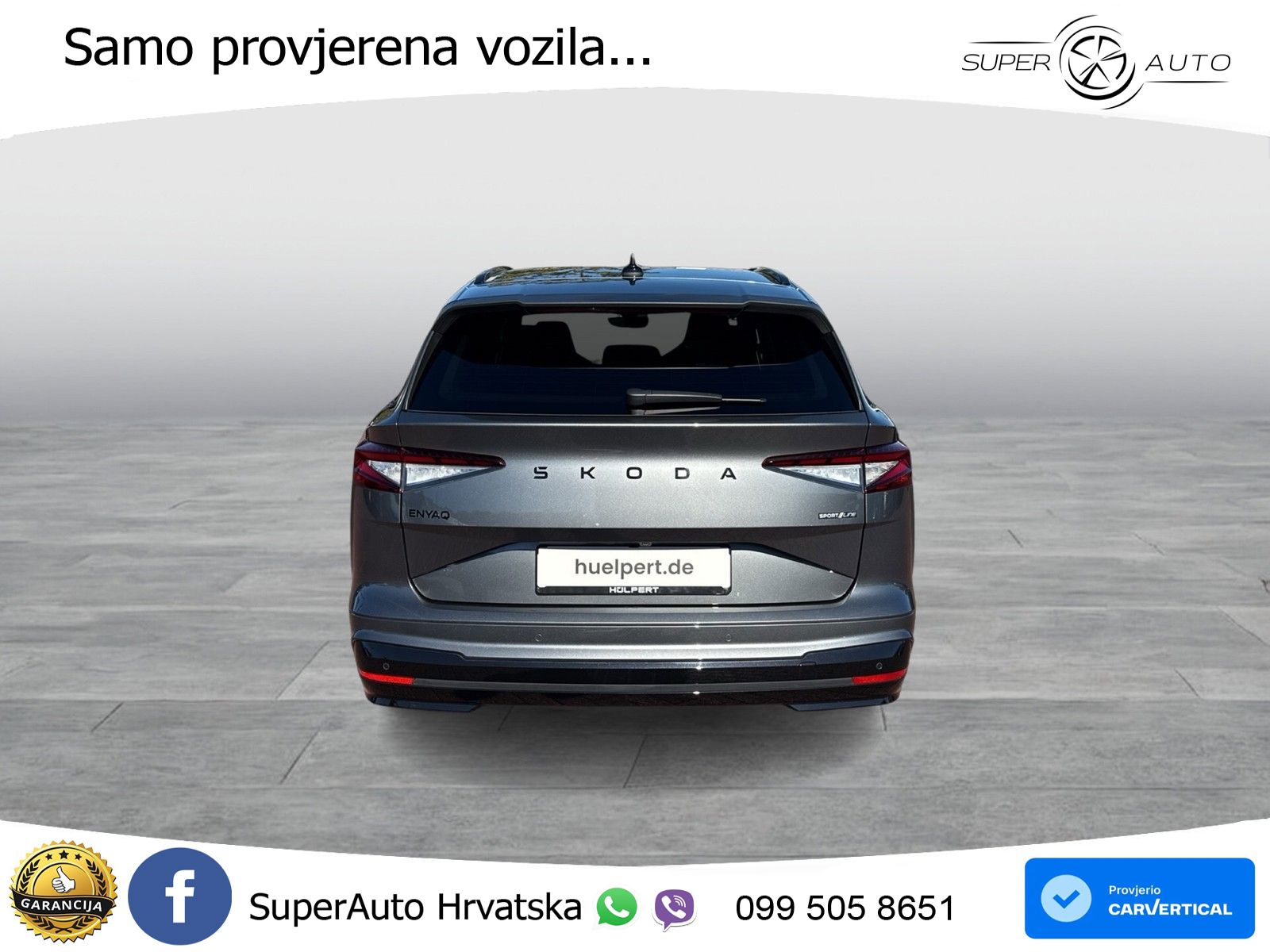 Škoda Enyaq 85 82 kWh (286 KS) SportLine LED+GR SJED+ACC