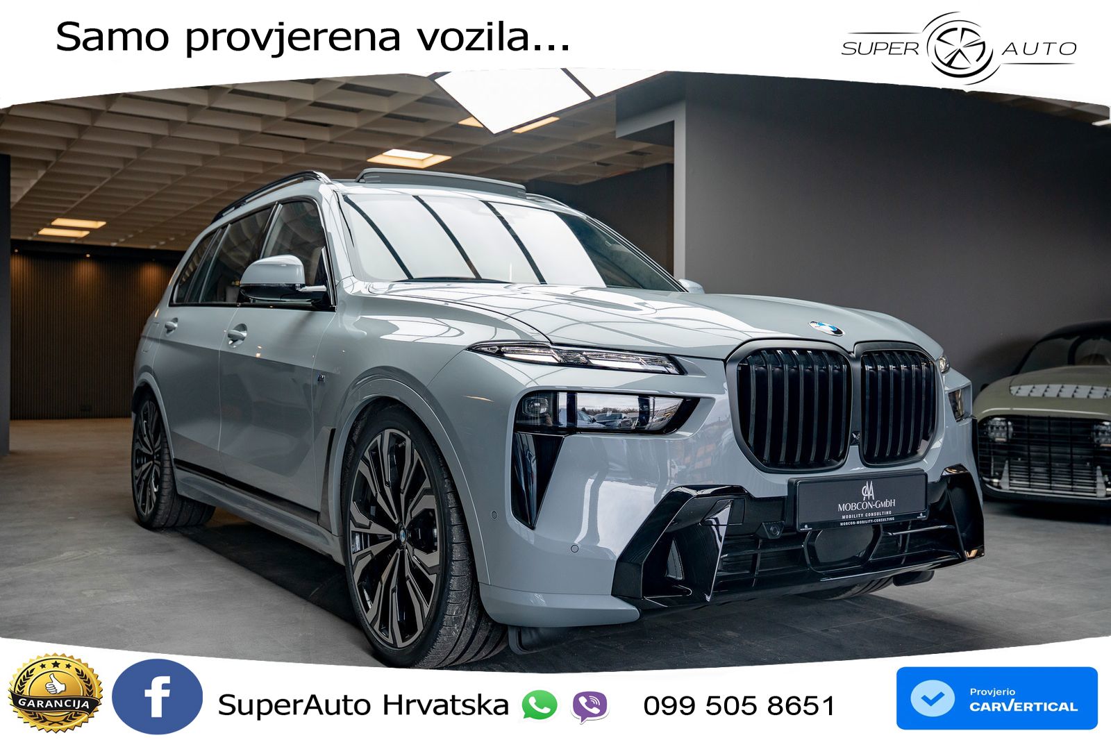 BMW X7 40d (352 KS) xDrive Steptronic M Sport LED+GR SJED+ACC