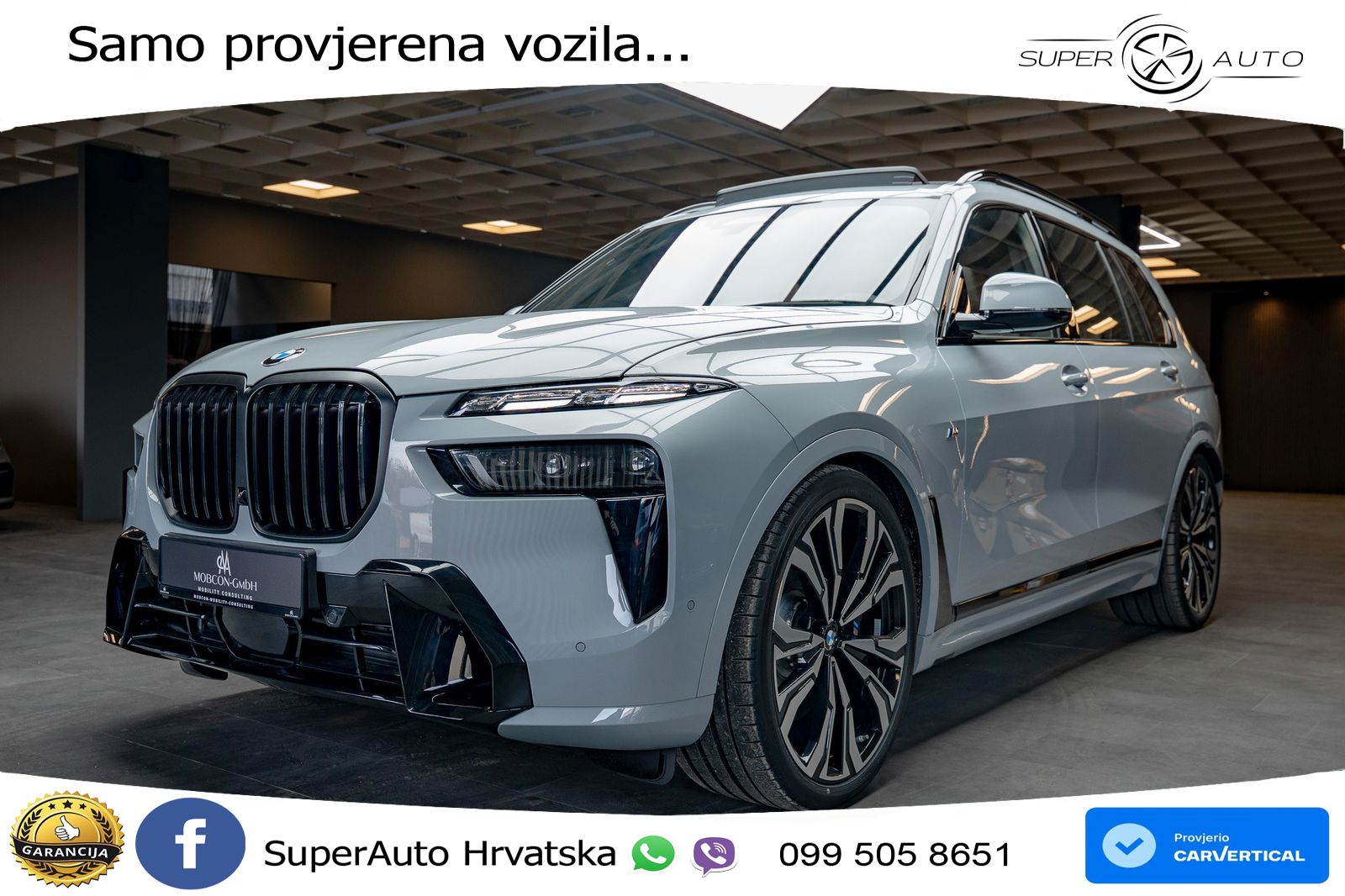 BMW X7 40d (352 KS) xDrive Steptronic M Sport LED+GR SJED+ACC