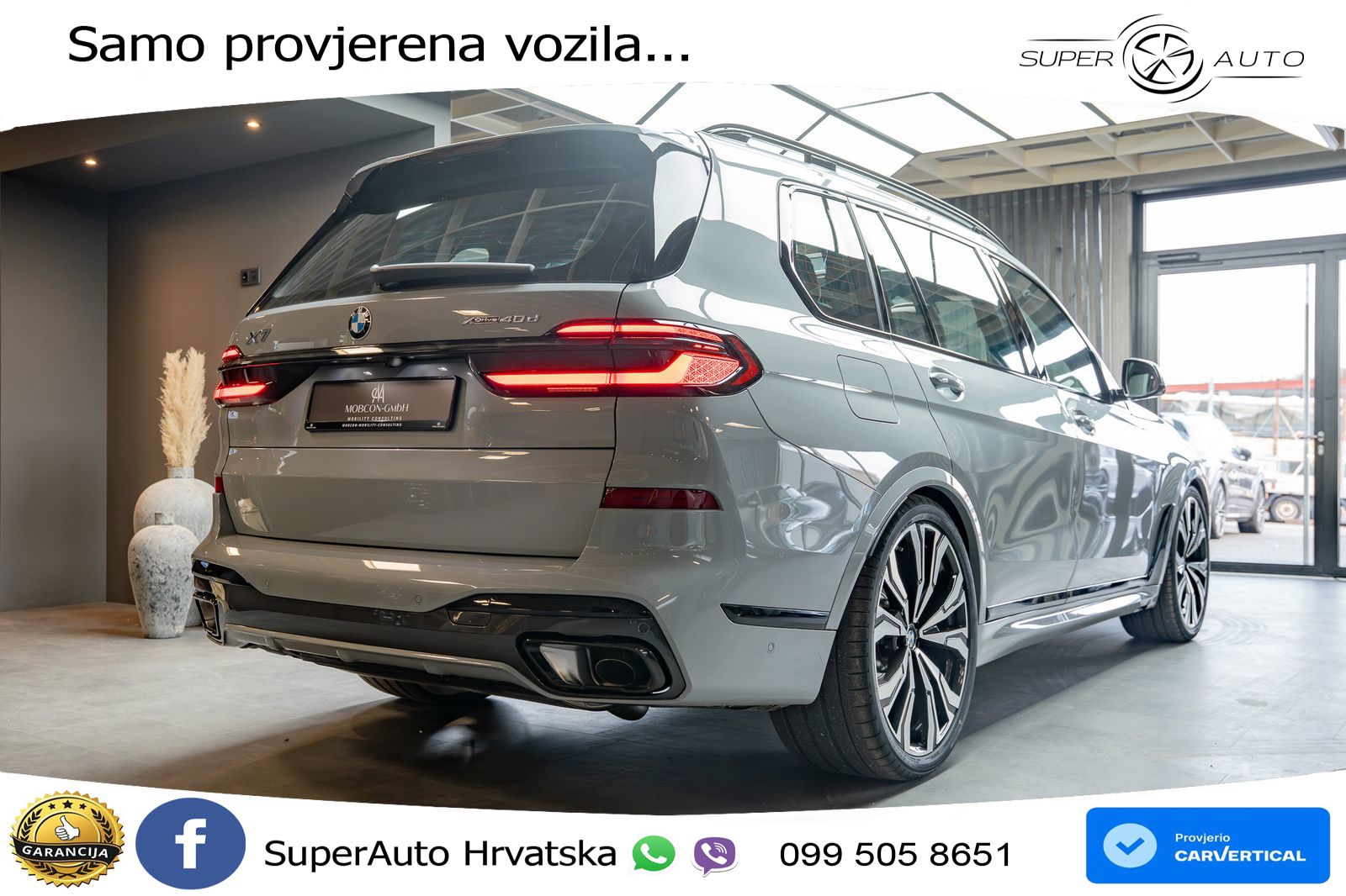 BMW X7 40d (352 KS) xDrive Steptronic M Sport LED+GR SJED+ACC