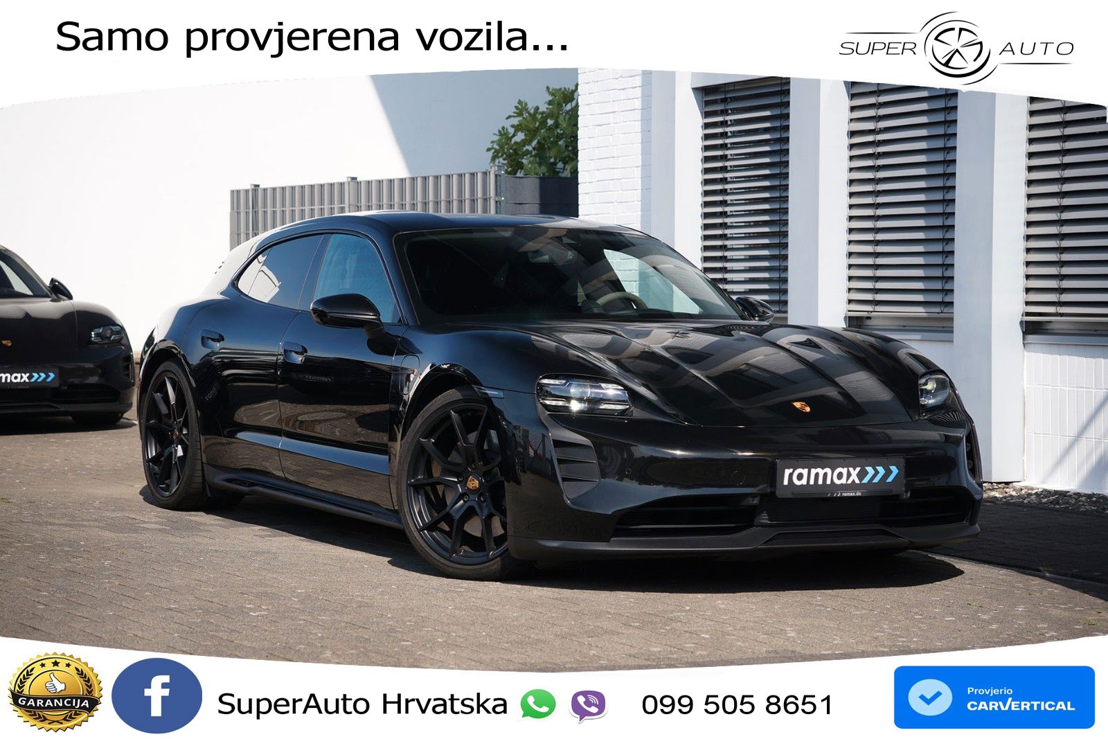 Porsche Taycan Sport Turismo GTS Performance Plus 93.4 kWh (598 KS)