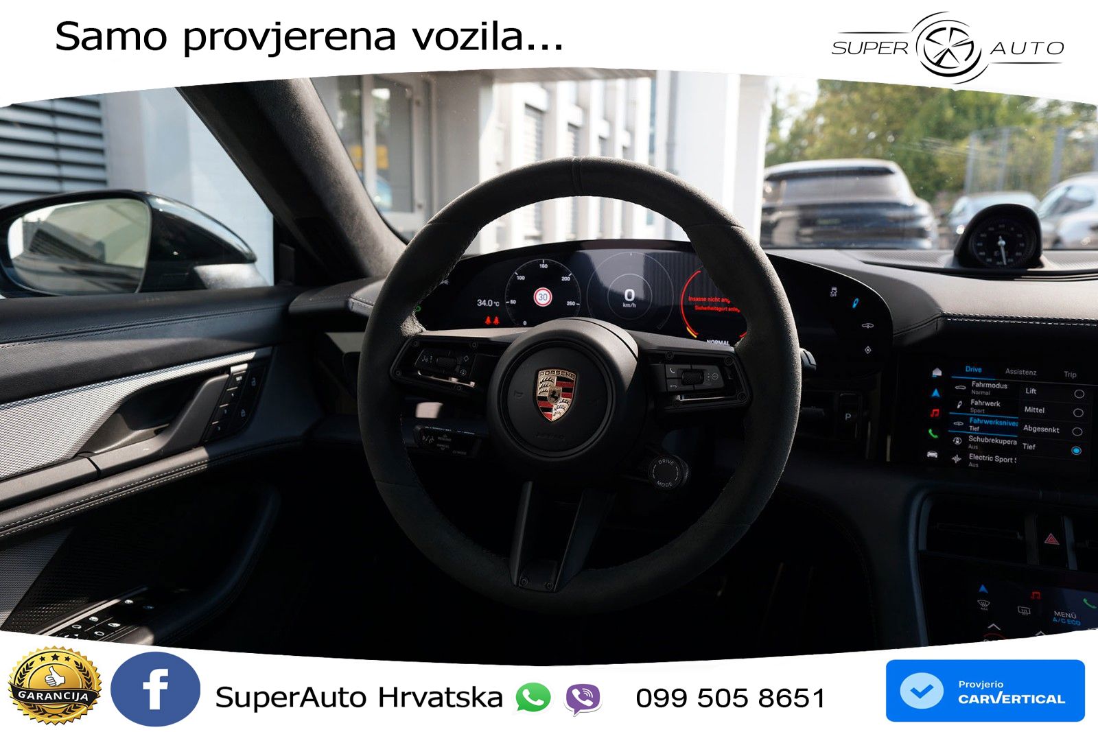Porsche Taycan Sport Turismo GTS Performance Plus 93.4 kWh (598 KS)