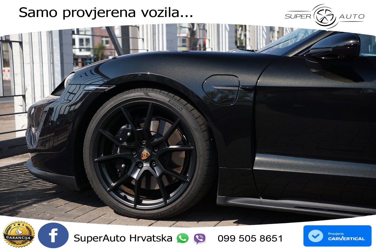 Porsche Taycan Sport Turismo GTS Performance Plus 93.4 kWh (598 KS)