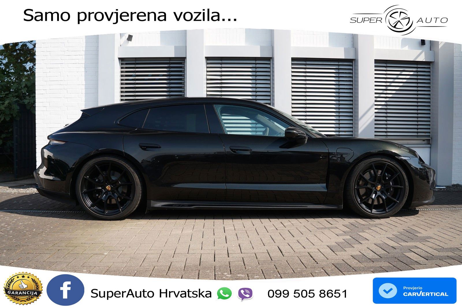 Porsche Taycan Sport Turismo GTS Performance Plus 93.4 kWh (598 KS)
