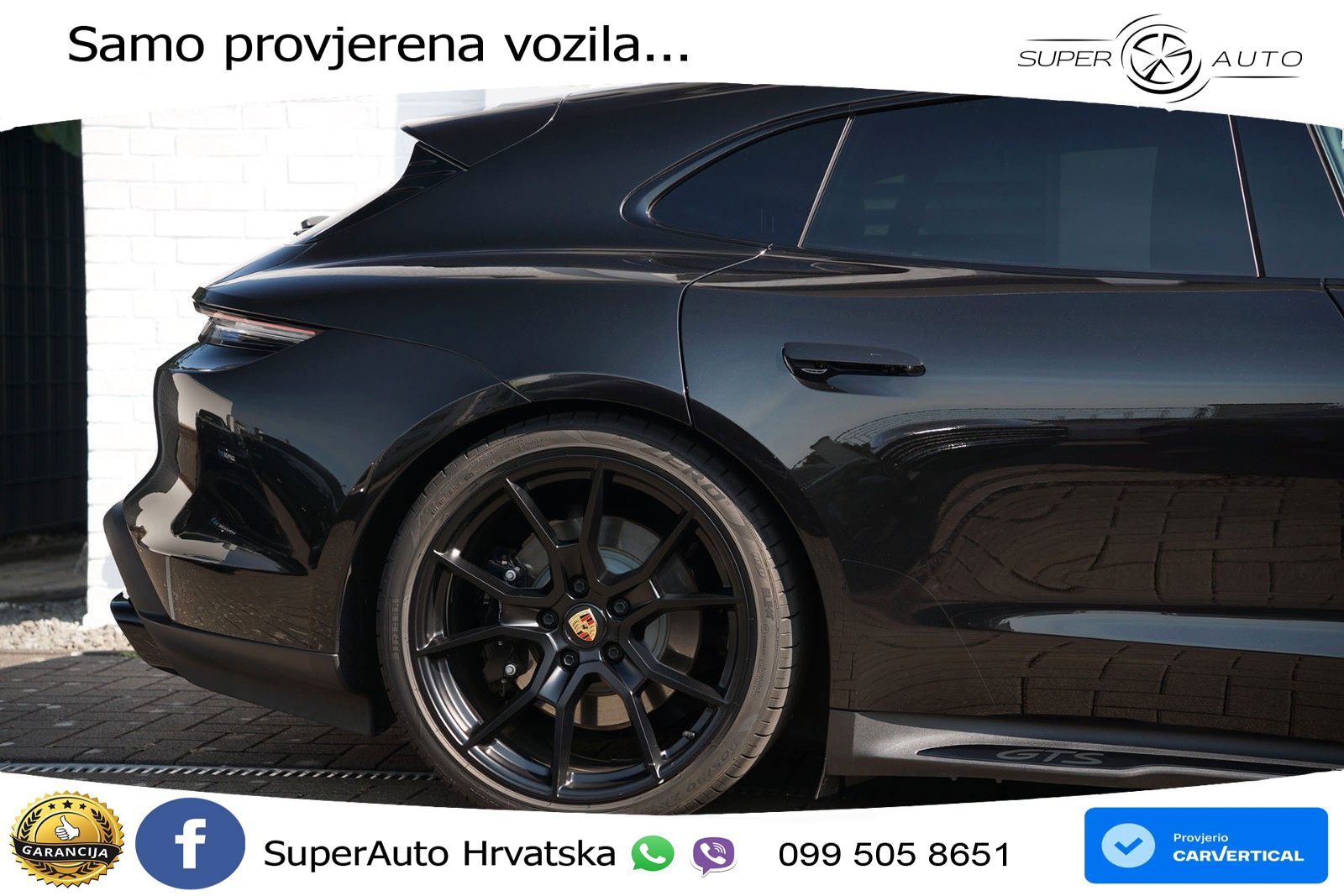 Porsche Taycan Sport Turismo GTS Performance Plus 93.4 kWh (598 KS)