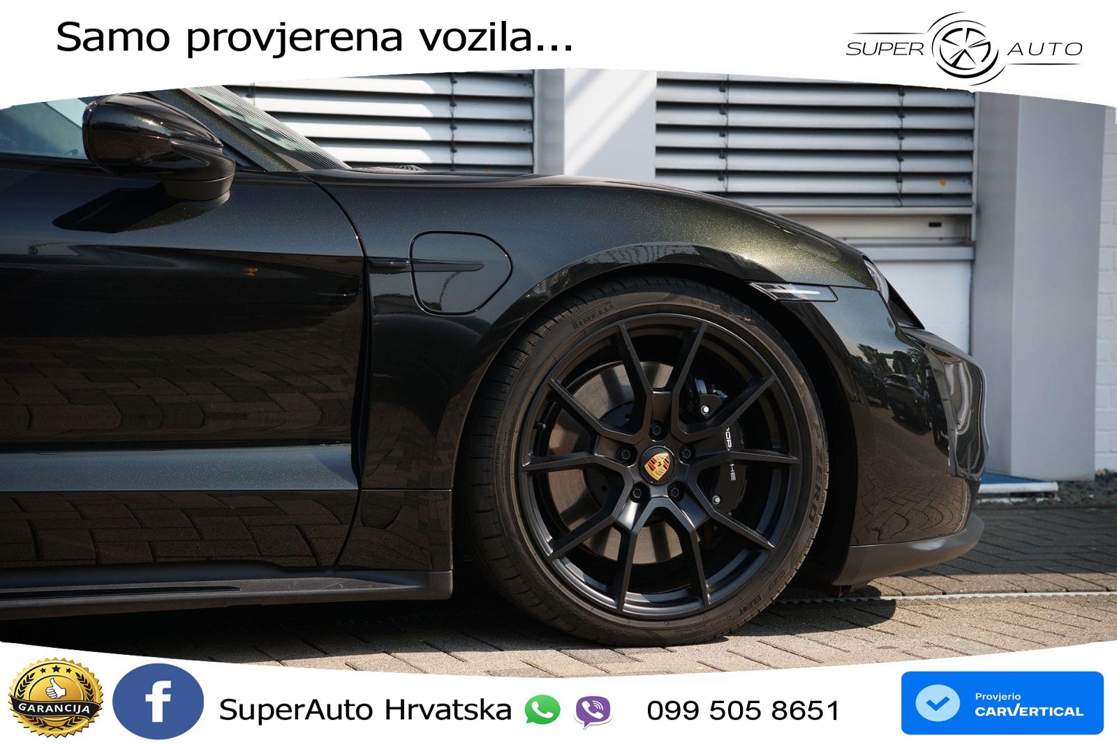 Porsche Taycan Sport Turismo GTS Performance Plus 93.4 kWh (598 KS)