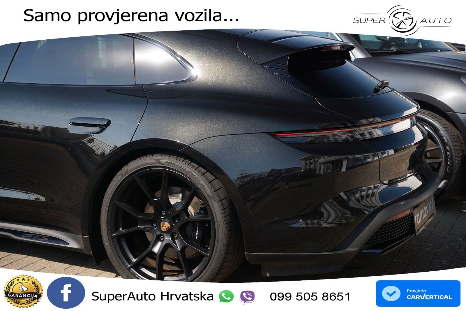 Porsche Taycan Sport Turismo GTS Performance Plus 93.4 kWh (598 KS)