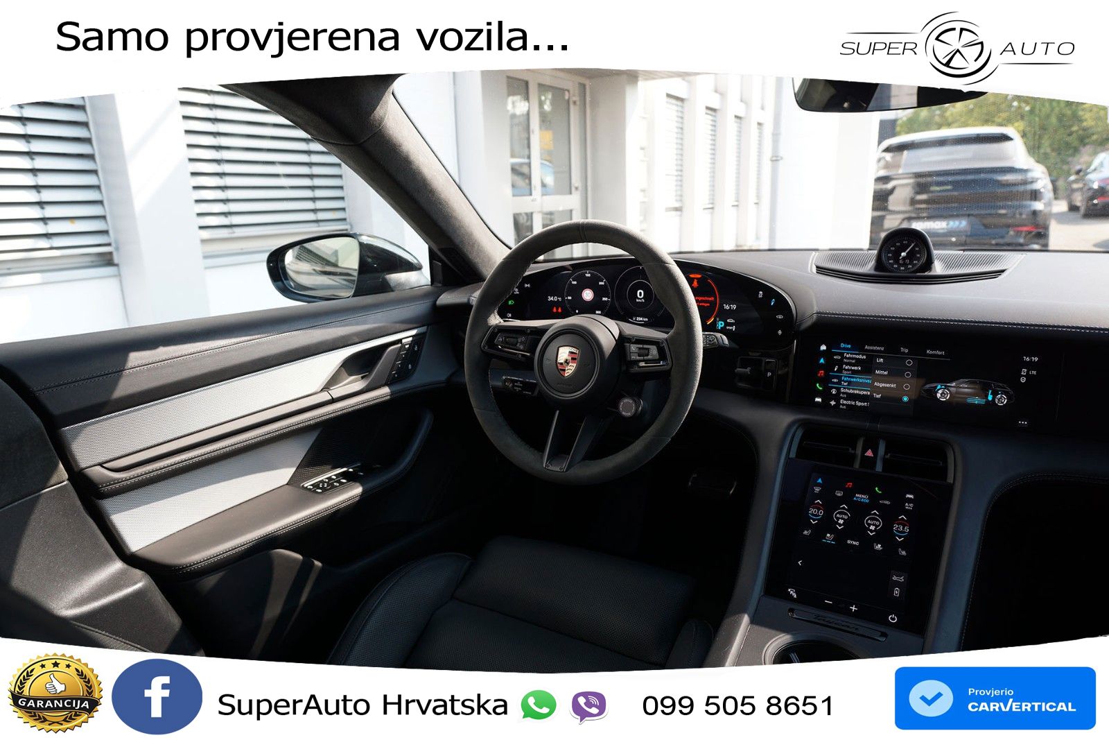 Porsche Taycan Sport Turismo GTS Performance Plus 93.4 kWh (598 KS)