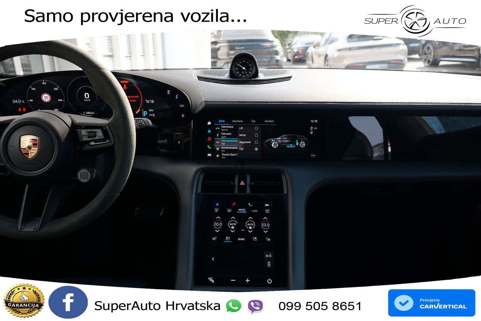 Porsche Taycan Sport Turismo GTS Performance Plus 93.4 kWh (598 KS)
