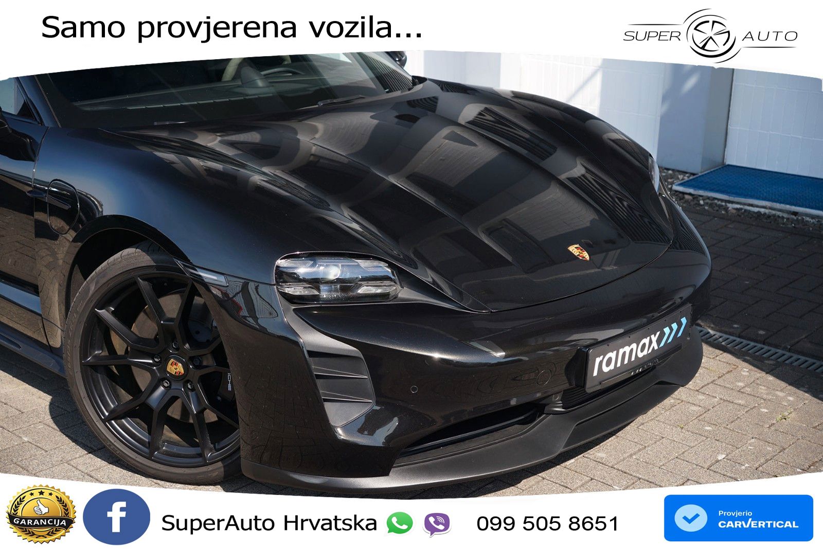 Porsche Taycan Sport Turismo GTS Performance Plus 93.4 kWh (598 KS)
