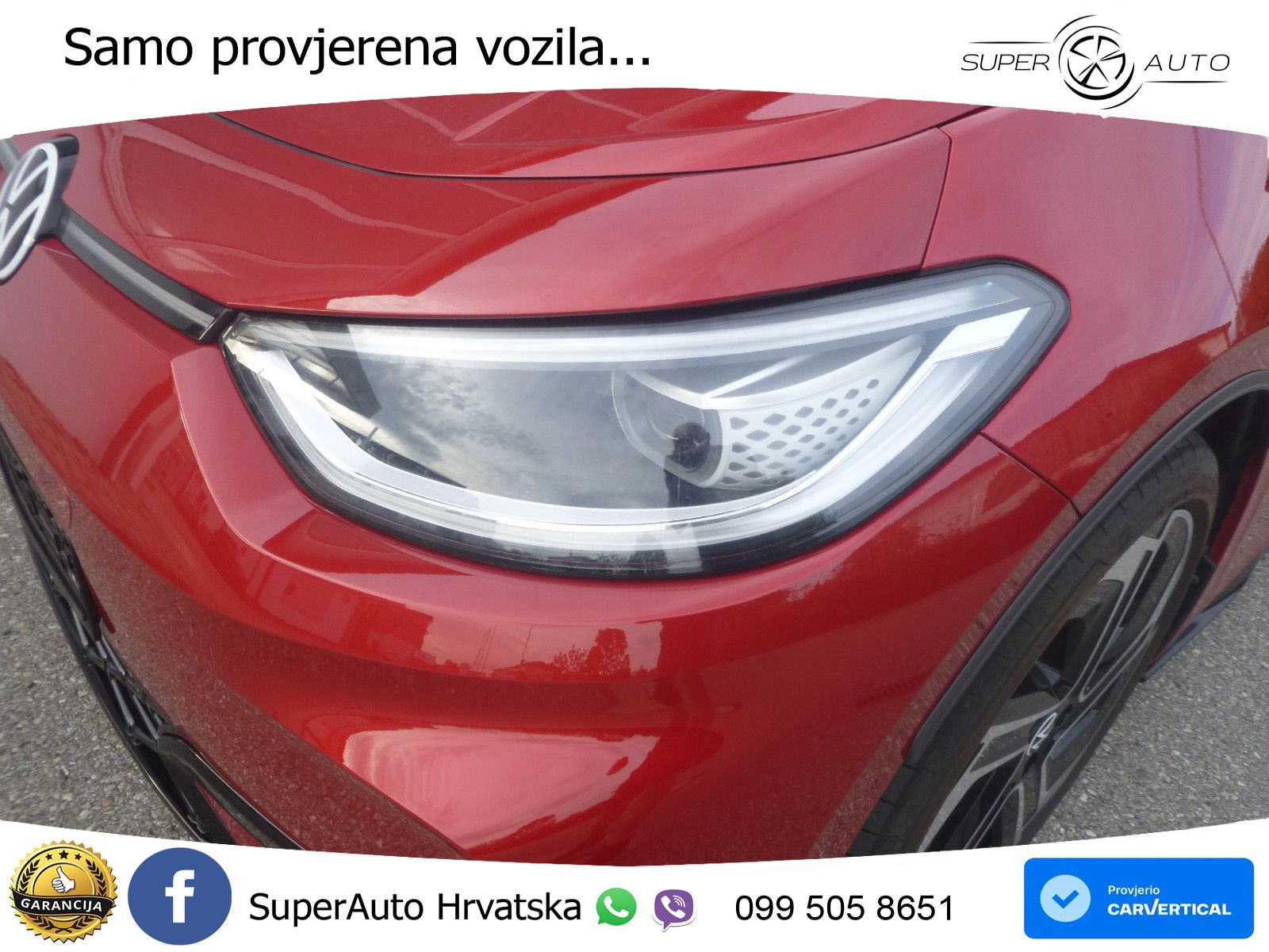 Volkswagen ID.3 GTX Performance 84 kWh (326 KS) LED+GR SJED+ACC