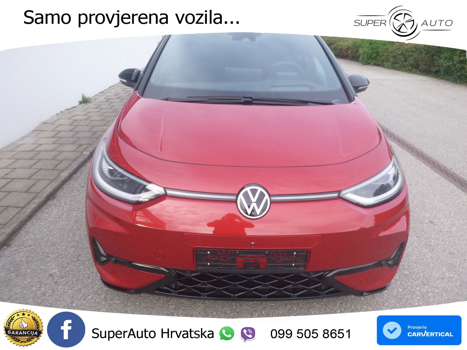 Volkswagen ID.3 GTX Performance 84 kWh (326 KS) LED+GR SJED+ACC