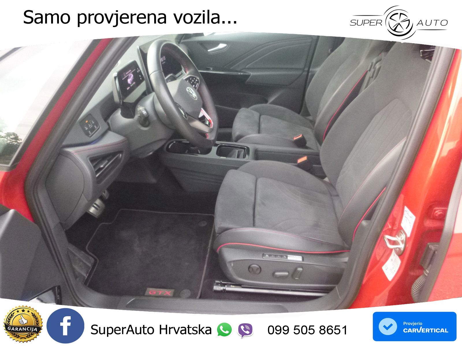 Volkswagen ID.3 GTX Performance 84 kWh (326 KS) LED+GR SJED+ACC