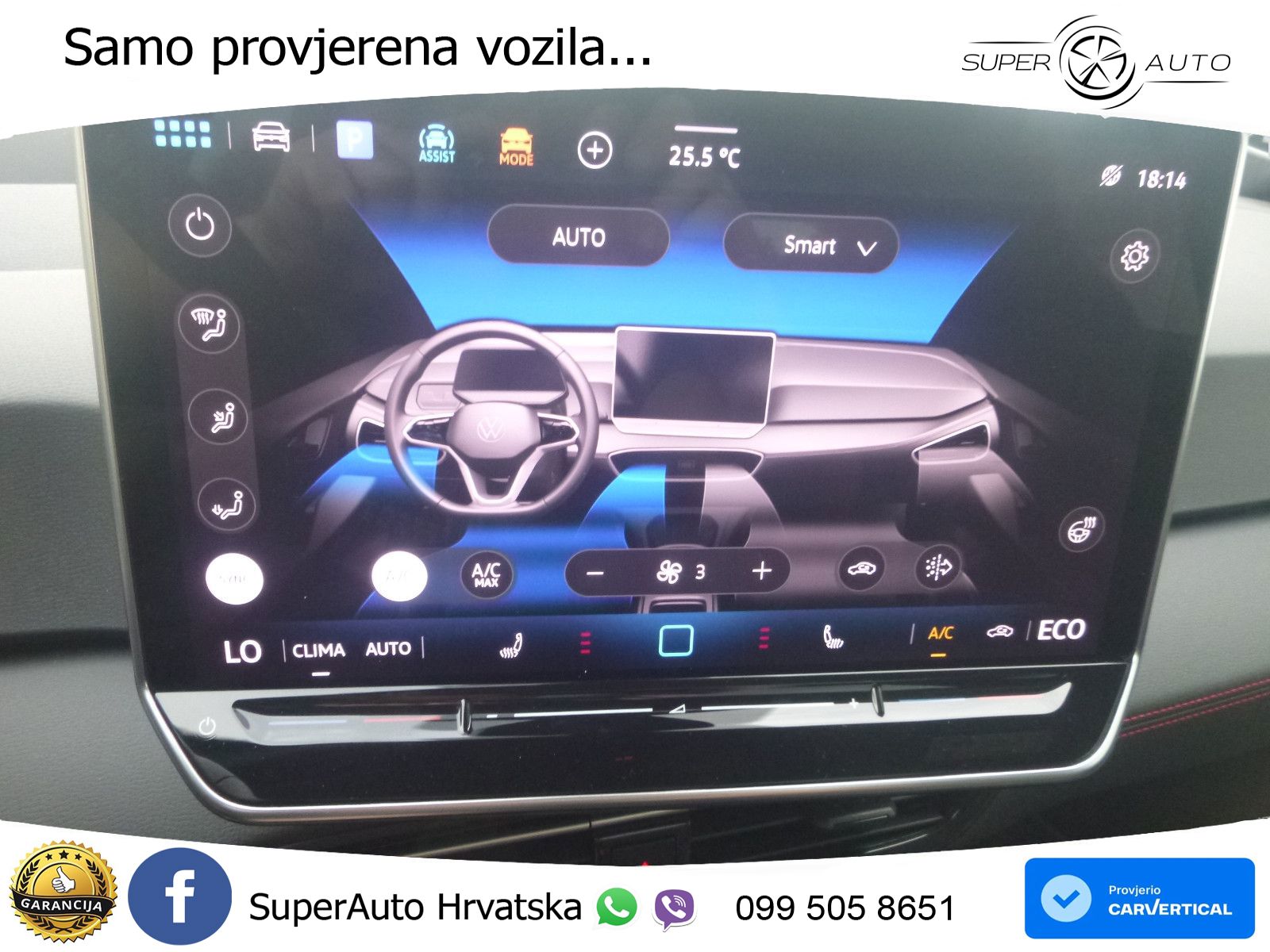 Volkswagen ID.3 GTX Performance 84 kWh (326 KS) LED+GR SJED+ACC