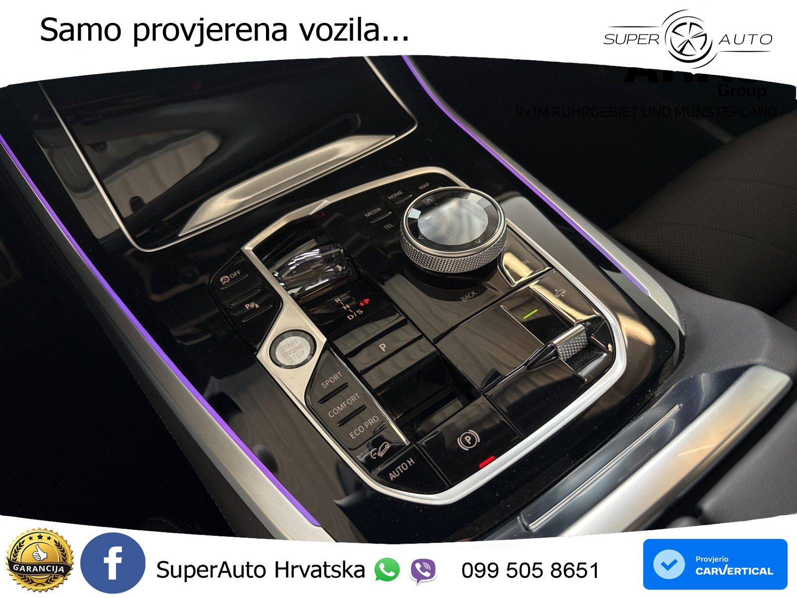 BMW X5 M60i V8 (530 KS) xDrive Steptronic ZRAČNI+ACC+GR SJED+KAM+PANO