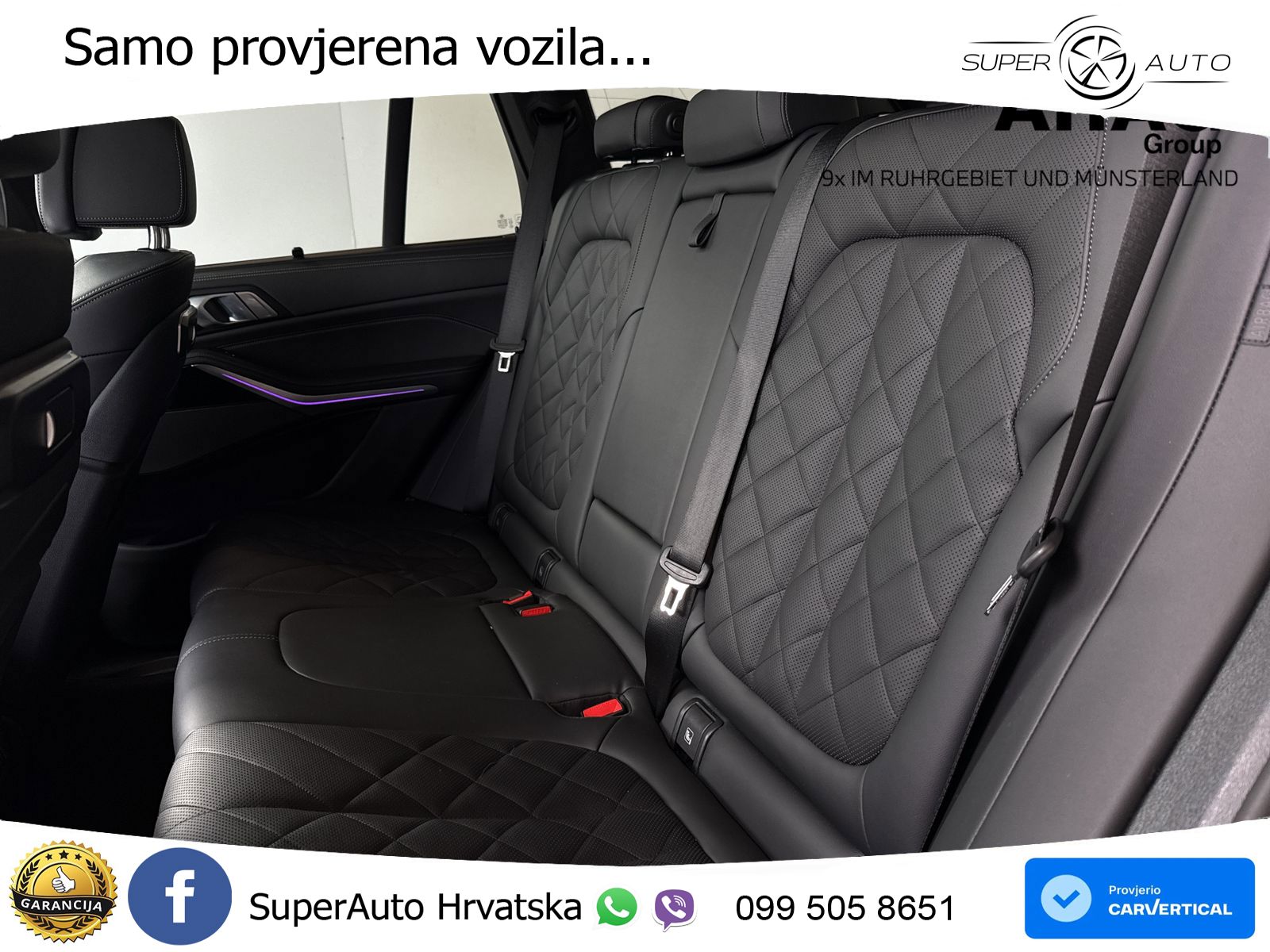 BMW X5 M60i V8 (530 KS) xDrive Steptronic ZRAČNI+ACC+GR SJED+KAM+PANO
