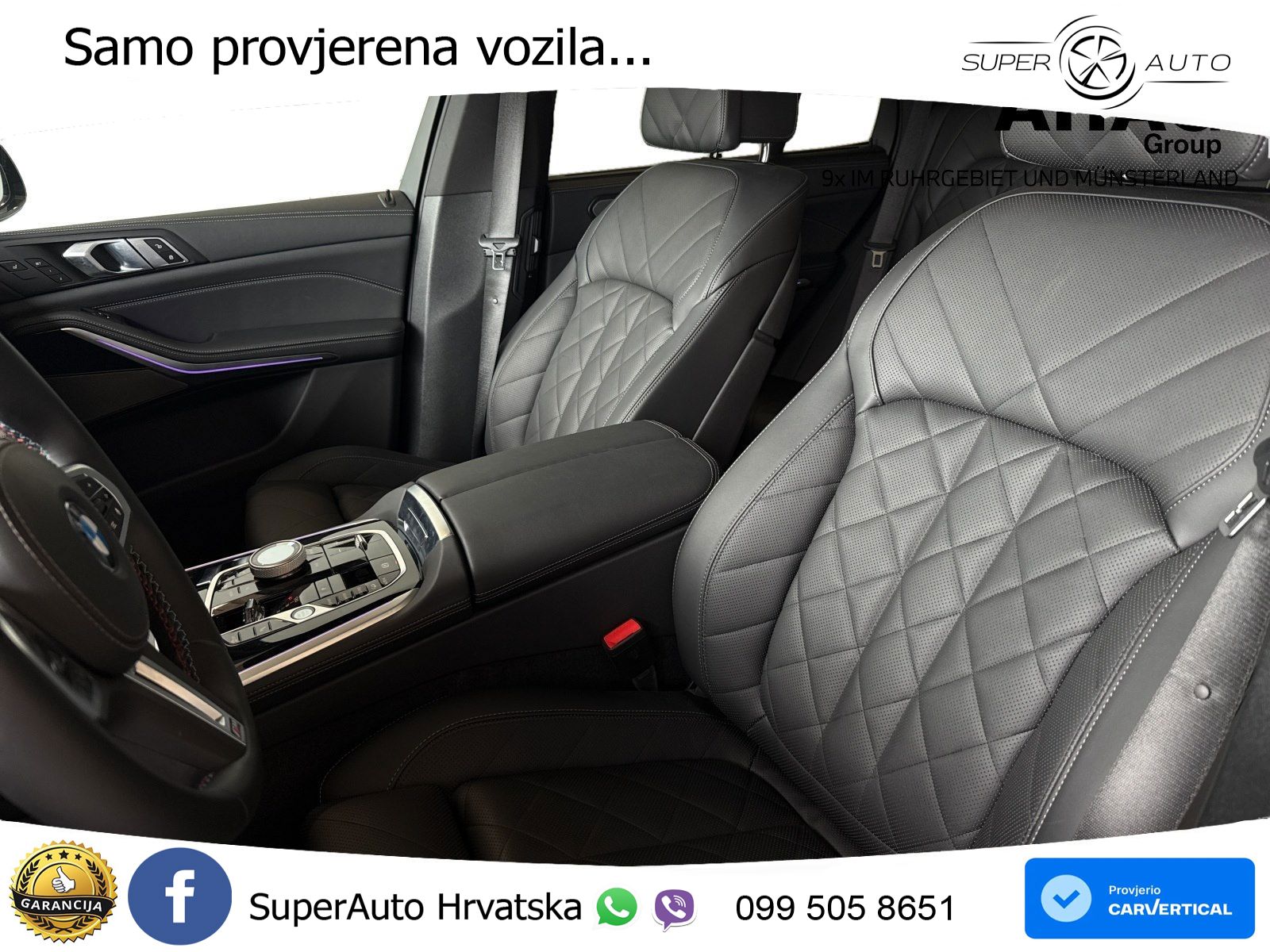 BMW X5 M60i V8 (530 KS) xDrive Steptronic ZRAČNI+ACC+GR SJED+KAM+PANO