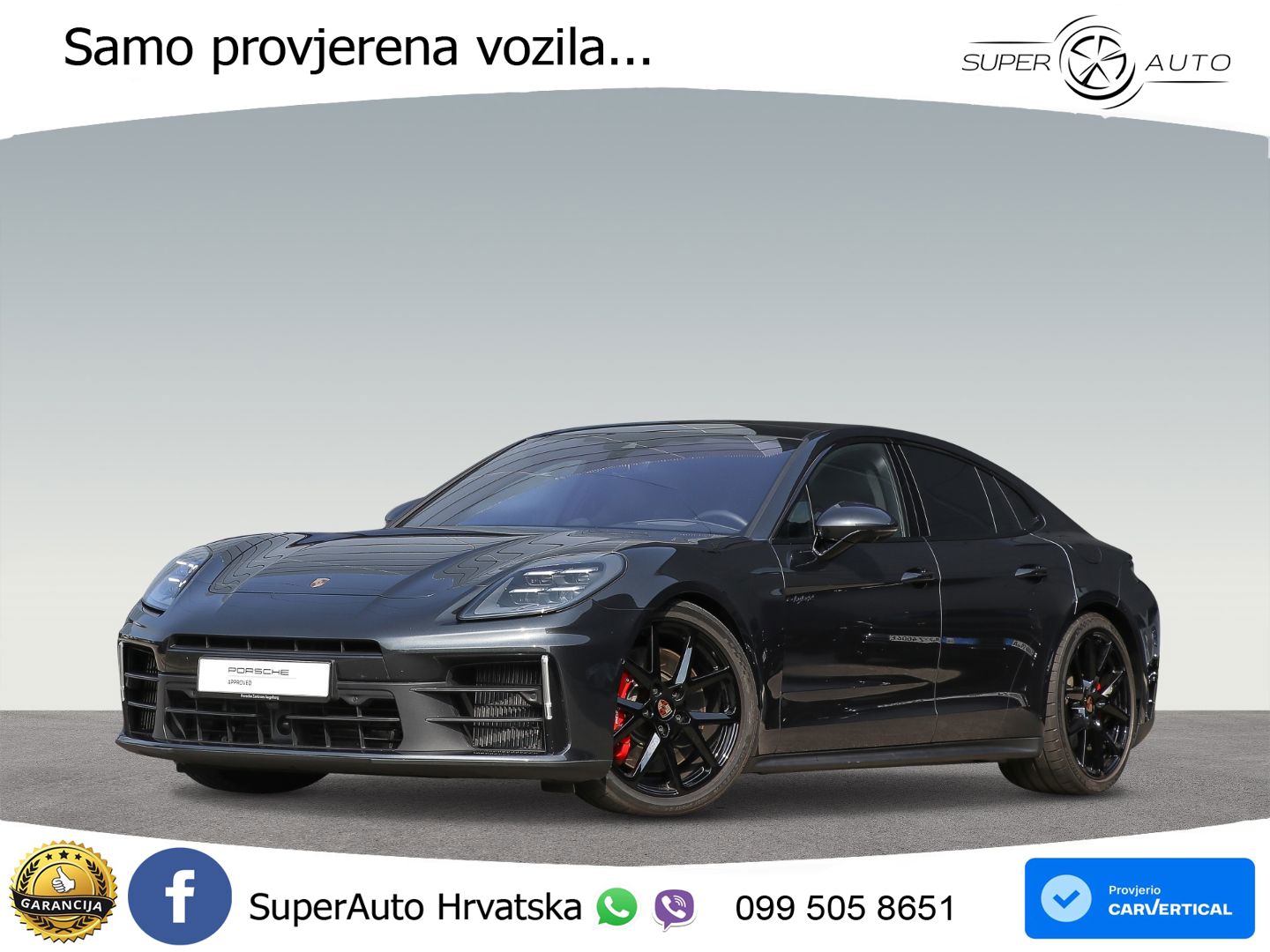 Porsche Panamera 4S 2.9 V6 (544 KS) E-Hybrid PDK ACC+HEAD+4xGR SJED+360+PANO
