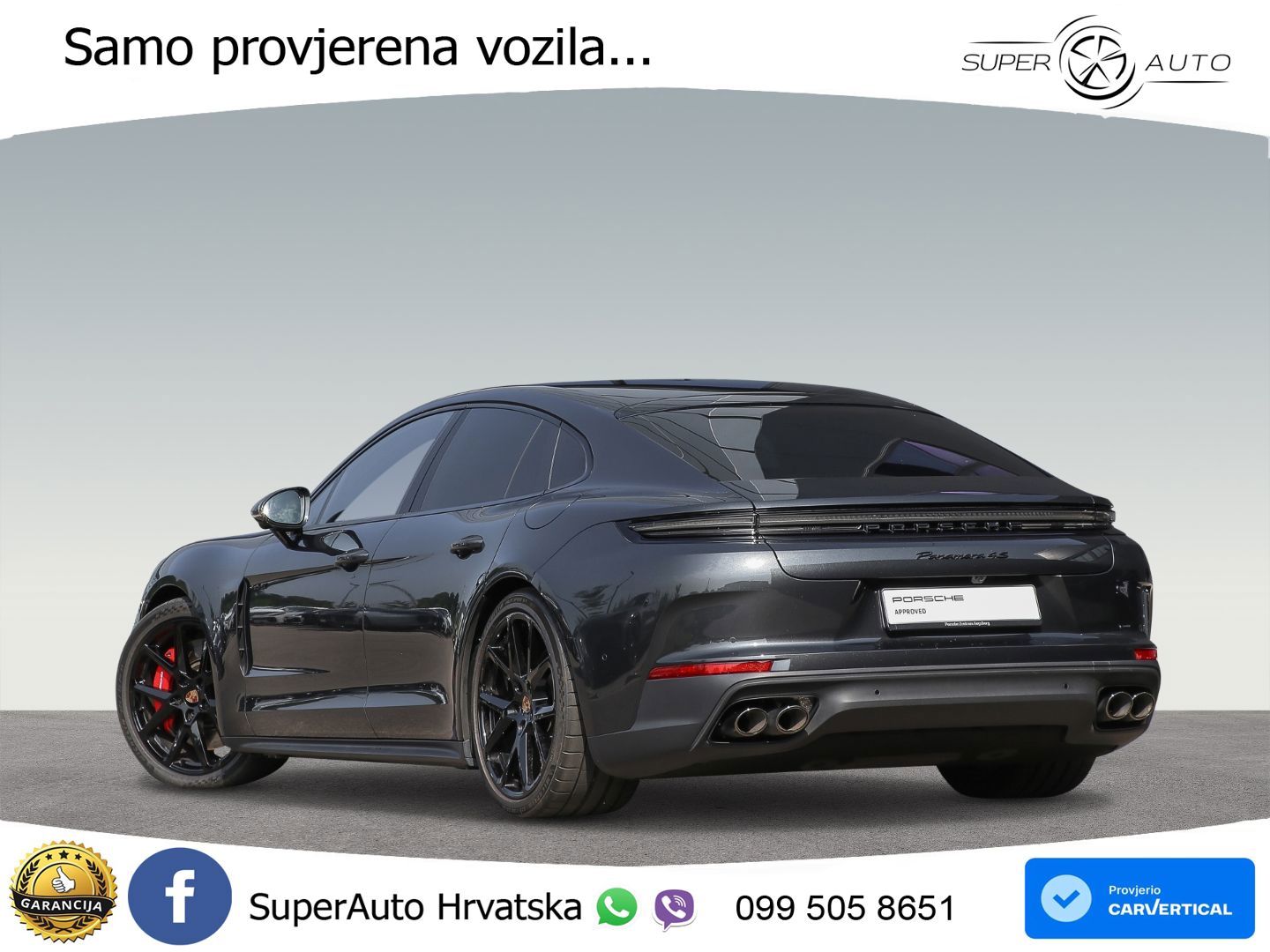 Porsche Panamera 4S 2.9 V6 (544 KS) E-Hybrid PDK ACC+HEAD+4xGR SJED+360+PANO