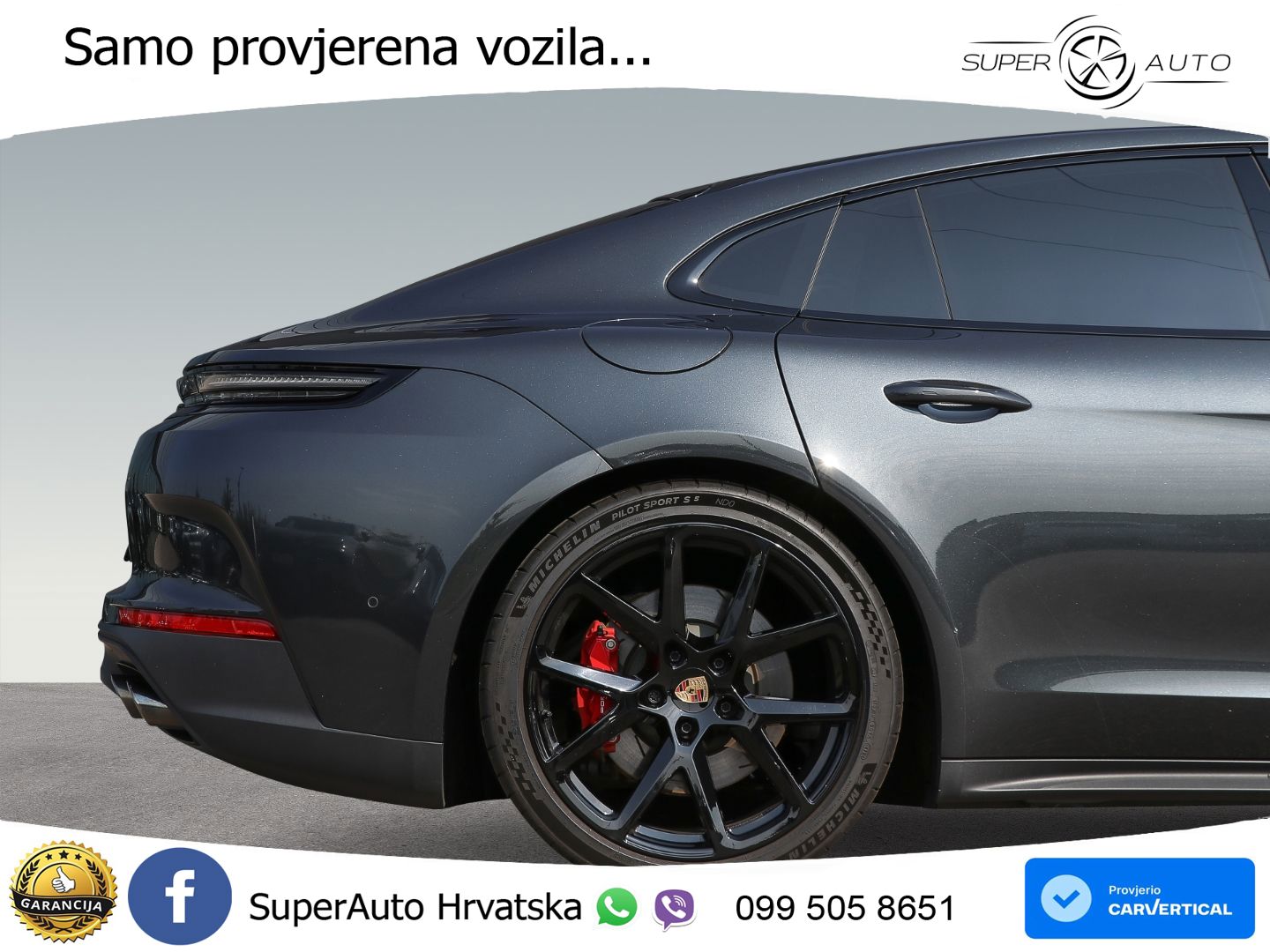 Porsche Panamera 4S 2.9 V6 (544 KS) E-Hybrid PDK ACC+HEAD+4xGR SJED+360+PANO