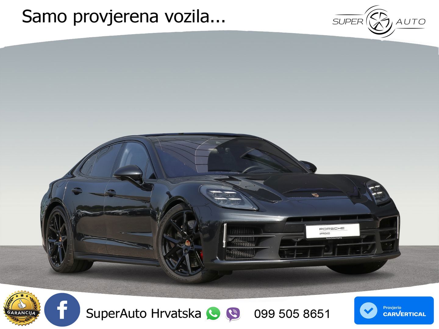 Porsche Panamera 4S 2.9 V6 (544 KS) E-Hybrid PDK ACC+HEAD+4xGR SJED+360+PANO