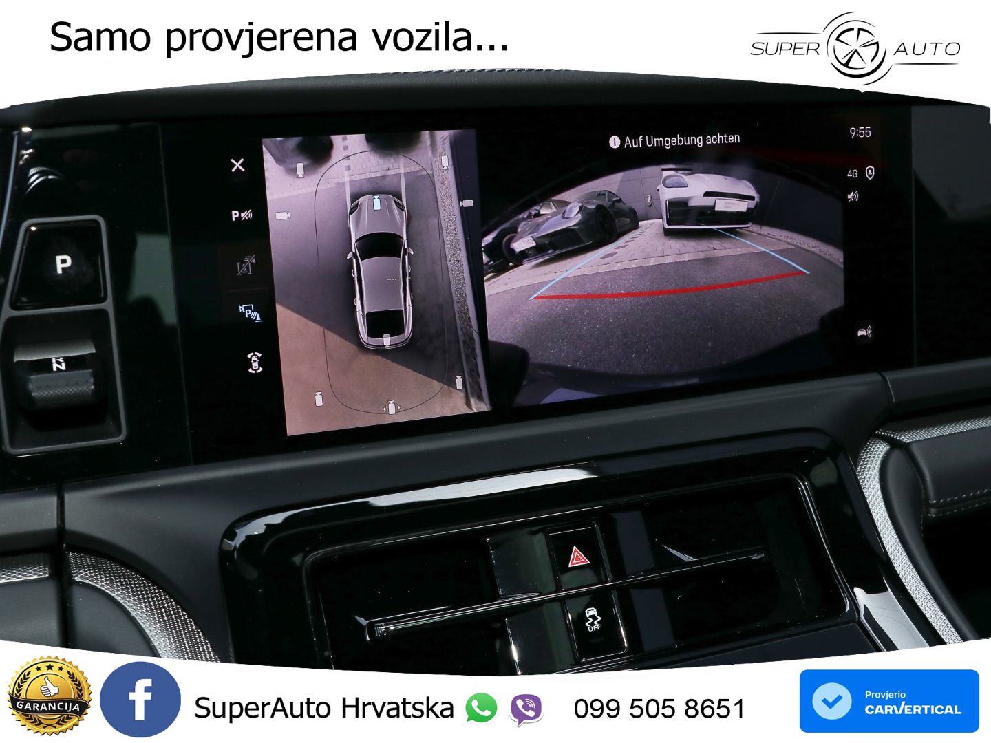 Porsche Panamera 4S 2.9 V6 (544 KS) E-Hybrid PDK ACC+HEAD+4xGR SJED+360+PANO