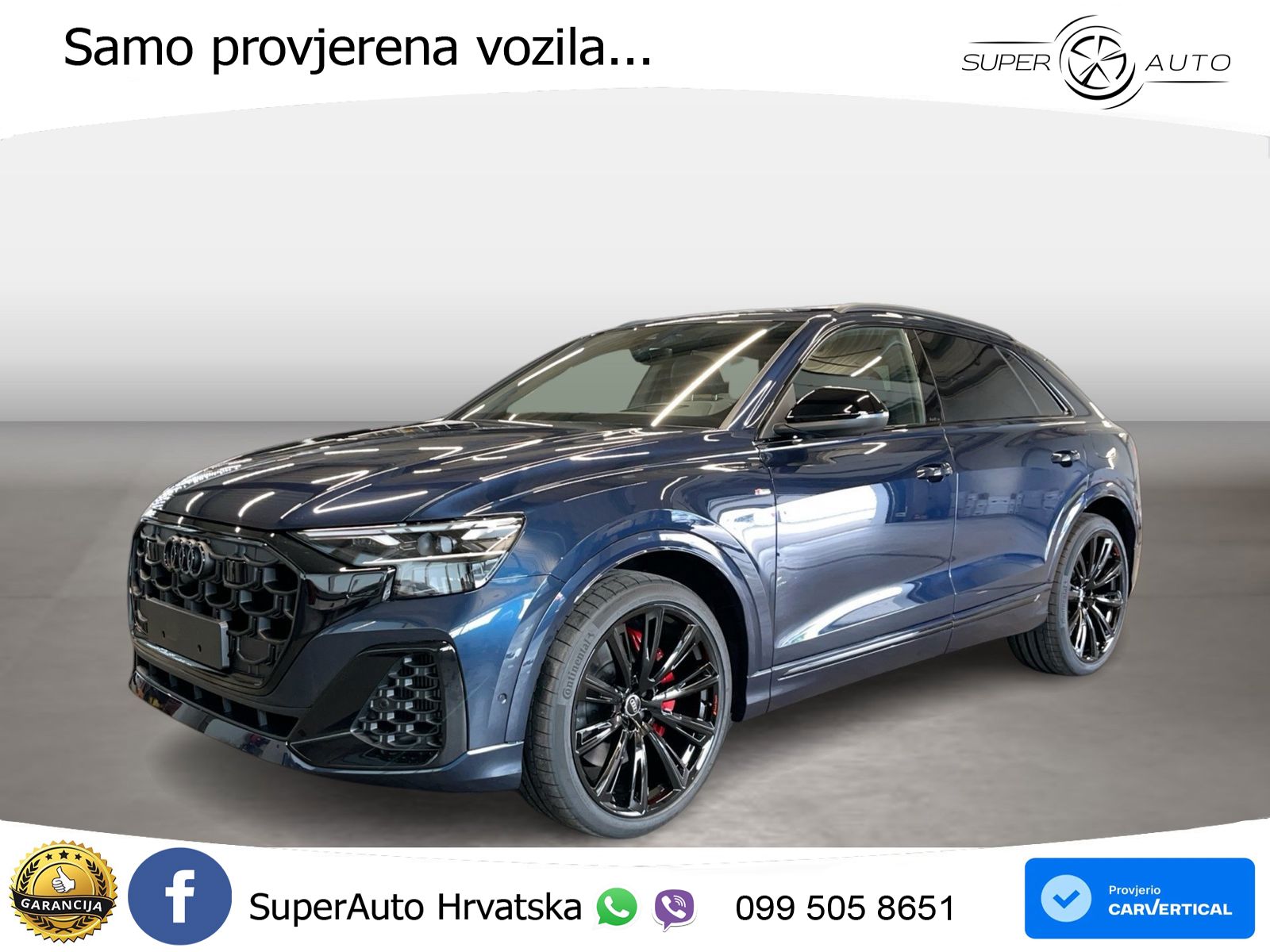 Audi Q8 55 TFSIe V6 (394 KS) quattro Tiptronic
