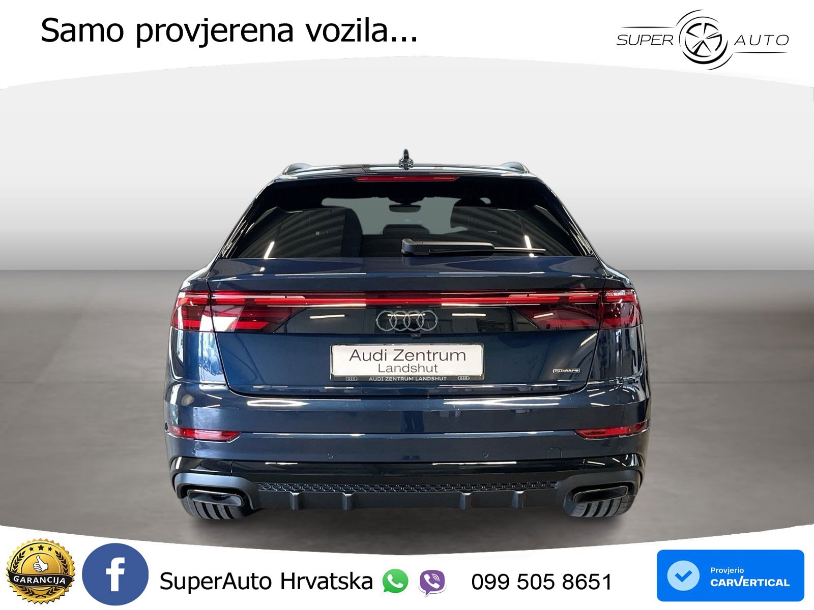 Audi Q8 55 TFSIe V6 (394 KS) quattro Tiptronic
