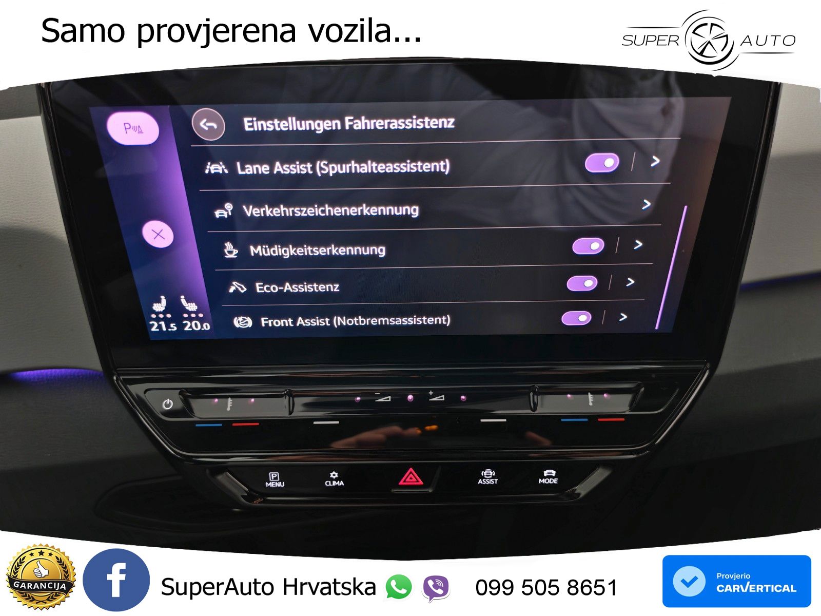 Volkswagen ID.3 Pro Performance 62 kWh (204 KS) LED+GR SJED+ACC