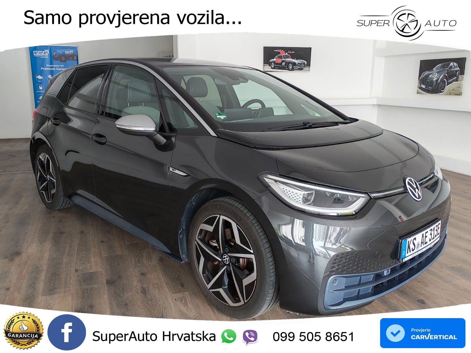 Volkswagen ID.3 Pro Performance 62 kWh (204 KS) LED+GR SJED+ACC