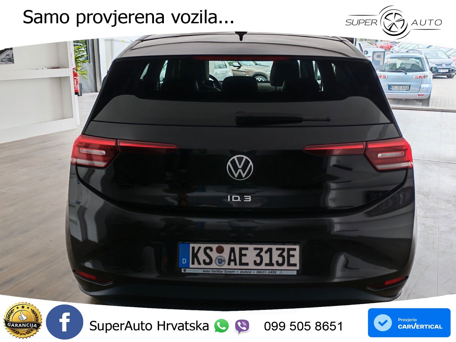 Volkswagen ID.3 Pro Performance 62 kWh (204 KS) LED+GR SJED+ACC