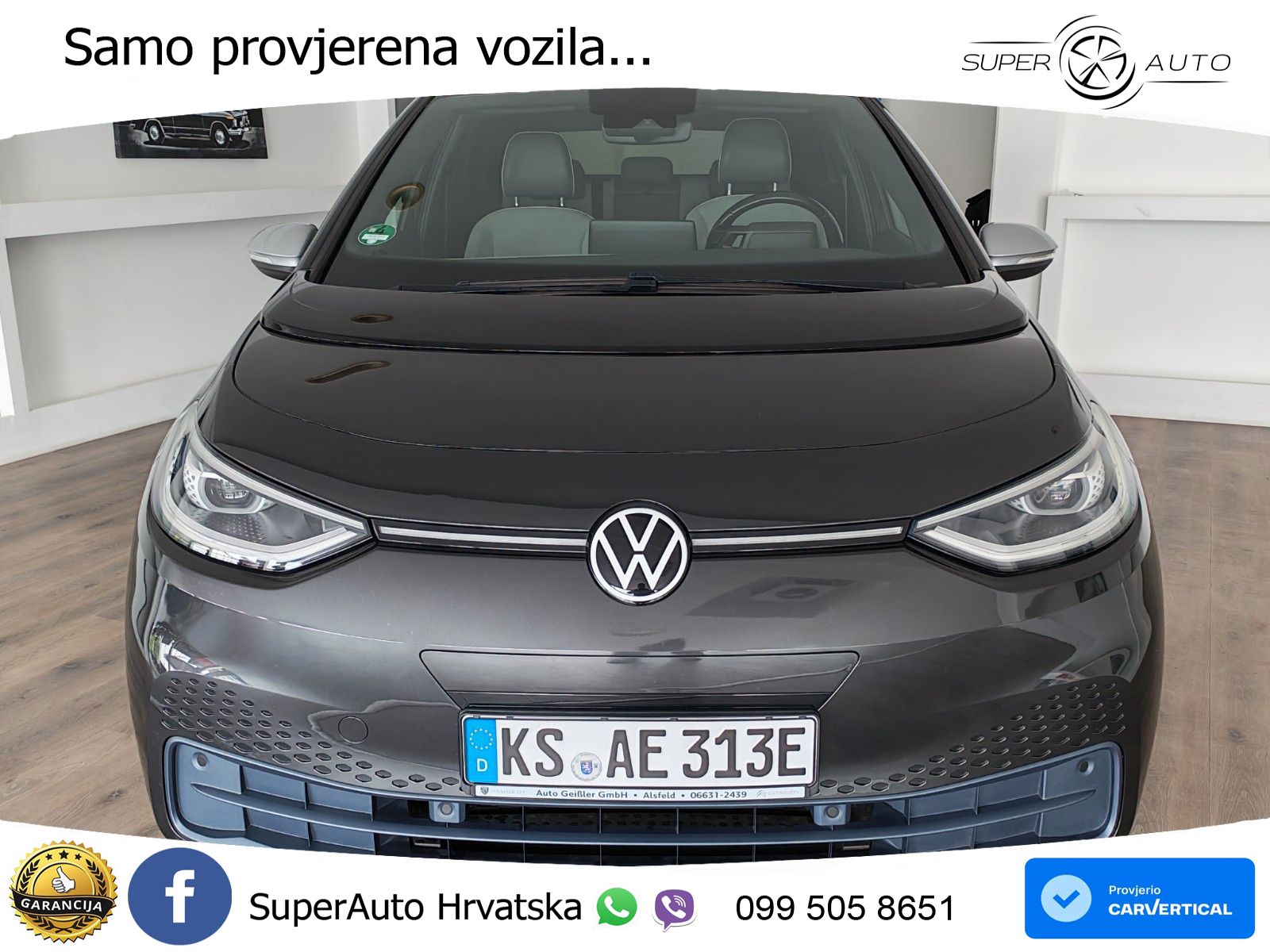 Volkswagen ID.3 Pro Performance 62 kWh (204 KS) LED+GR SJED+ACC