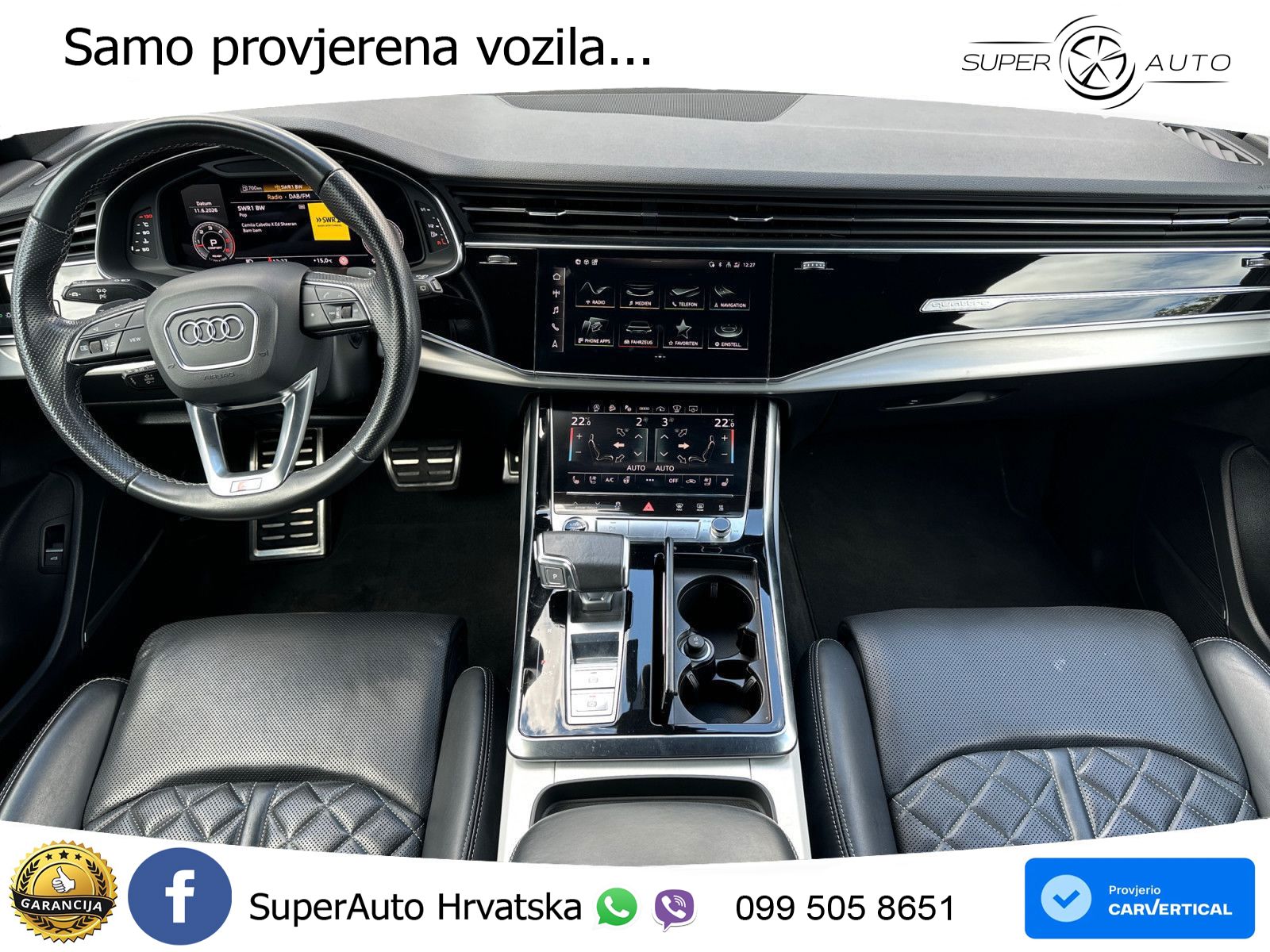 Audi Q8 50 TDI V6 (286 KS) quattro Tiptronic