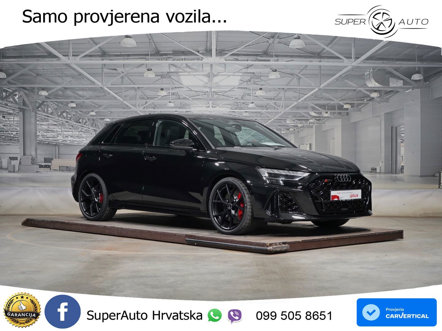 Audi RS3 Sedan 2.5 TFSI (400 KS) quattro S tronic LED+GR SJED+ACC
