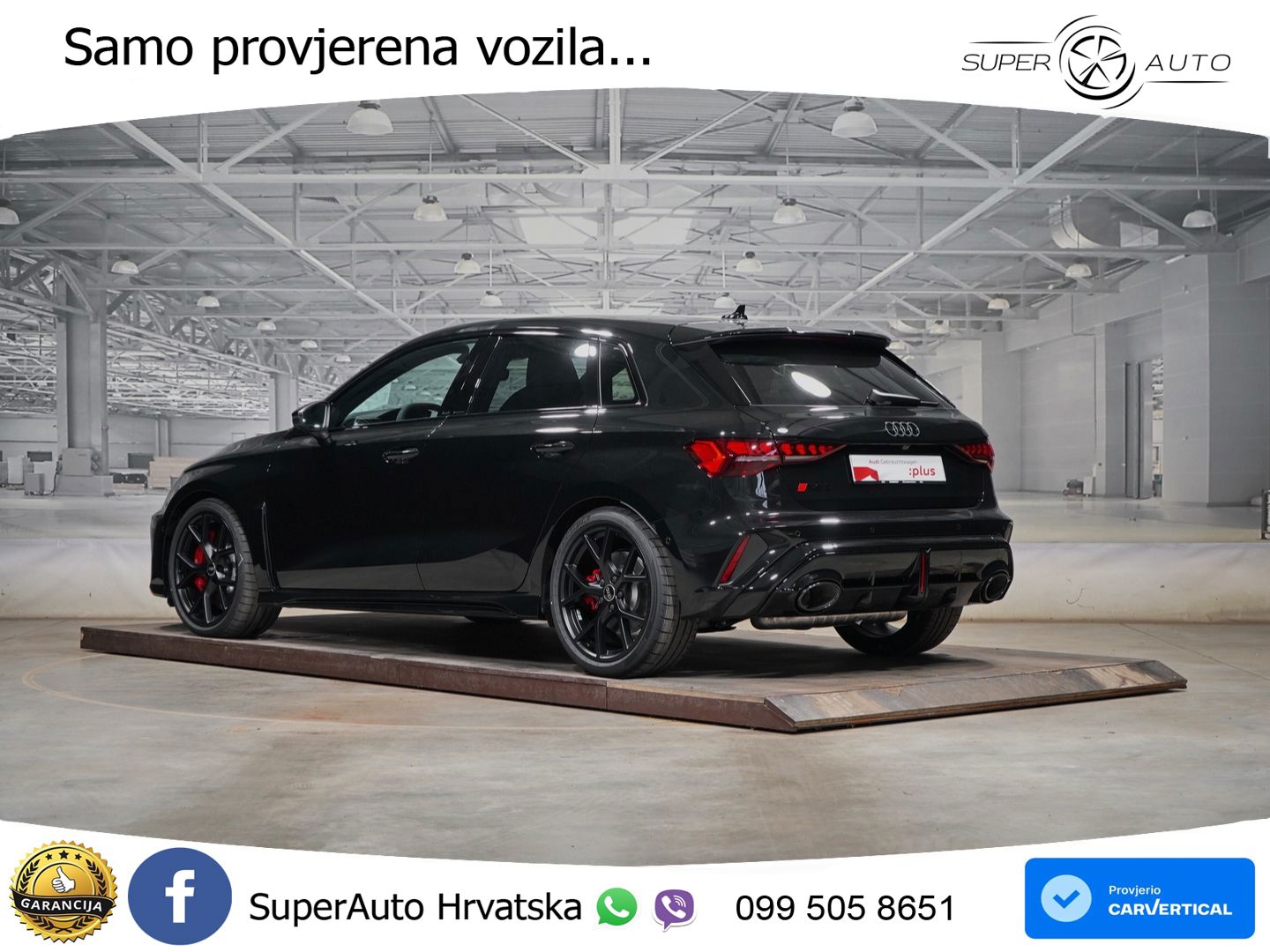 Audi RS3 Sedan 2.5 TFSI (400 KS) quattro S tronic LED+GR SJED+ACC