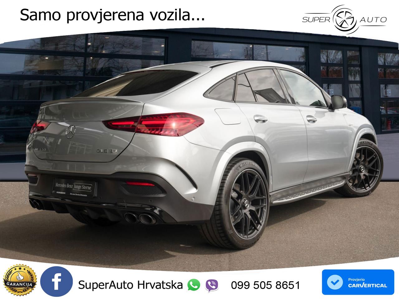 Mercedes AMG GLE Coupe 53 (435 KS) EQ Boost 4MATIC+ AMG SPEEDSHIFT TCT 9G LED+GR SJED+ACC