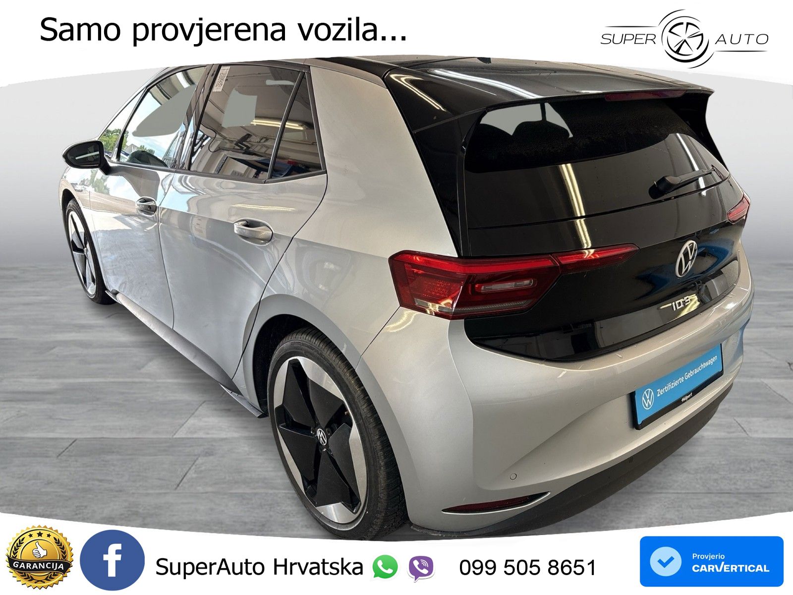 Volkswagen ID.3 Pro S 82 kWh (231 KS) LED+GR SJED+ACC