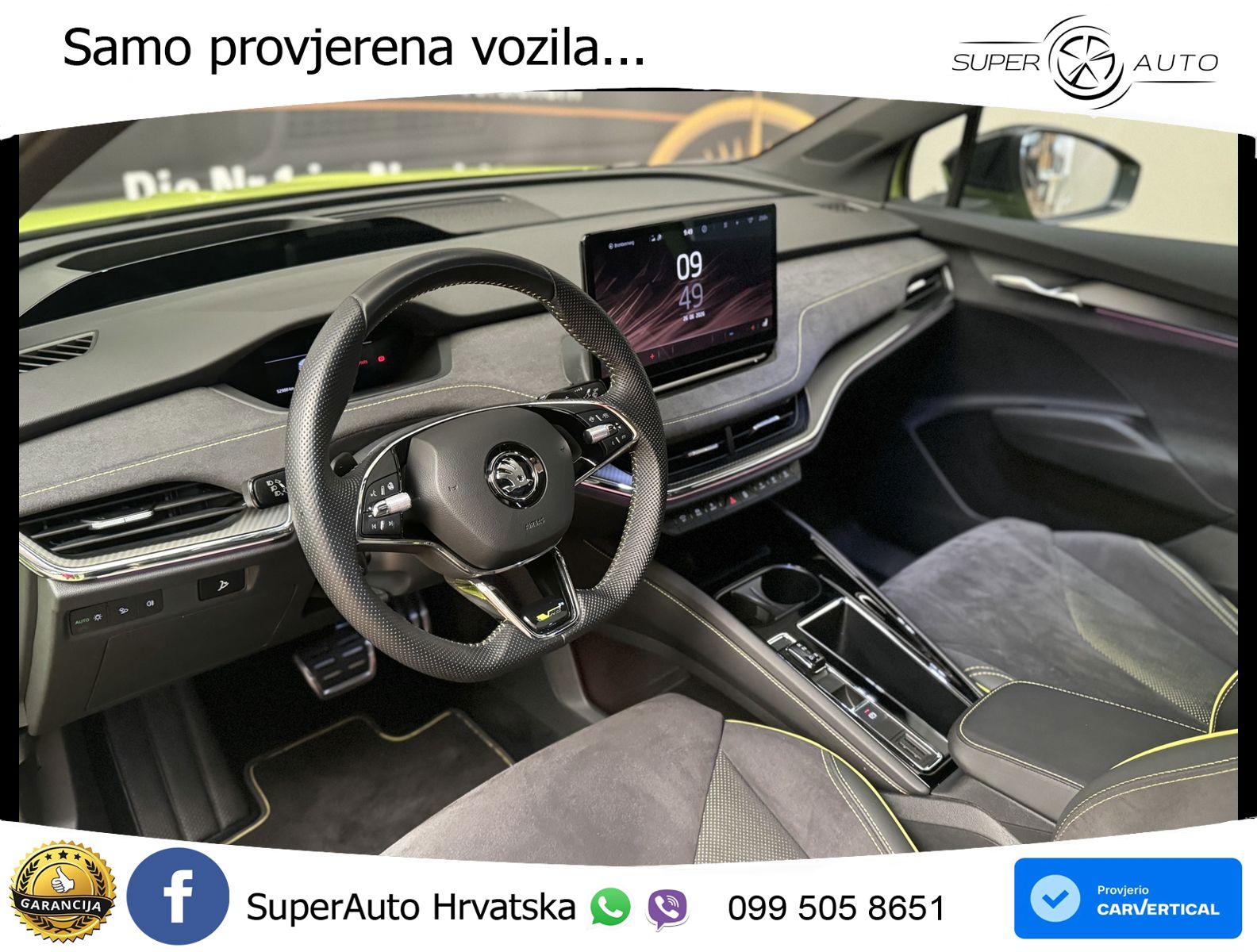 Škoda Enyaq Coupe iV RS 82 kWh (299 KS) AWD LED+GR SJED+ACC