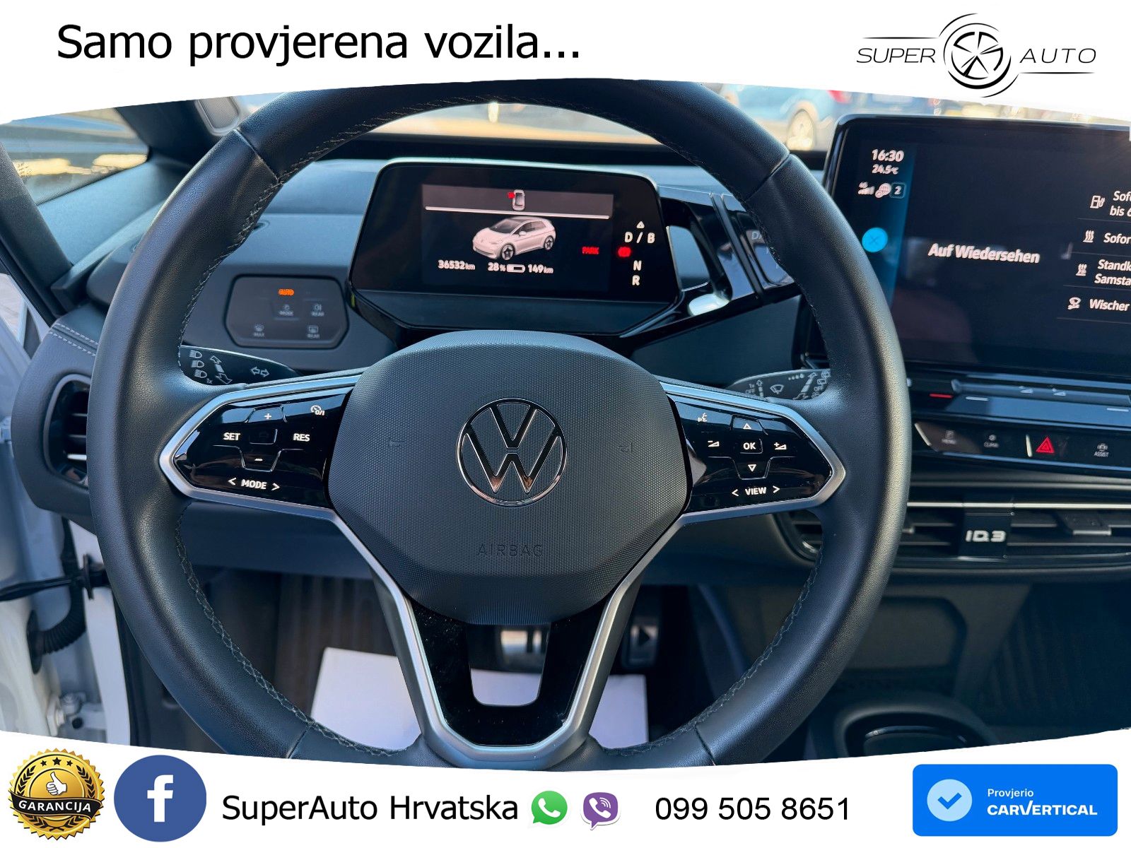 Volkswagen ID.3 Pro 62 kWh (204 KS)