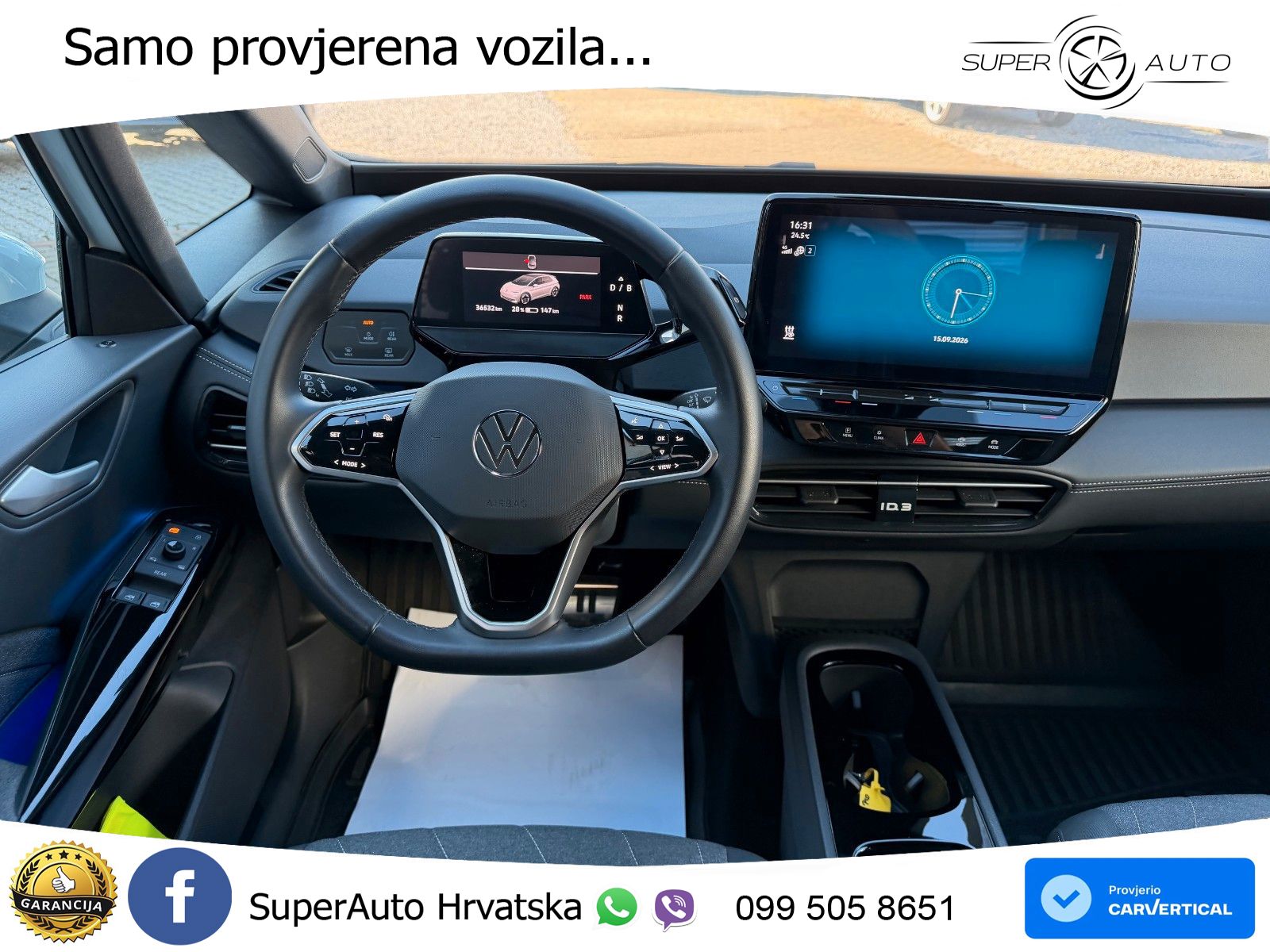 Volkswagen ID.3 Pro 62 kWh (204 KS)