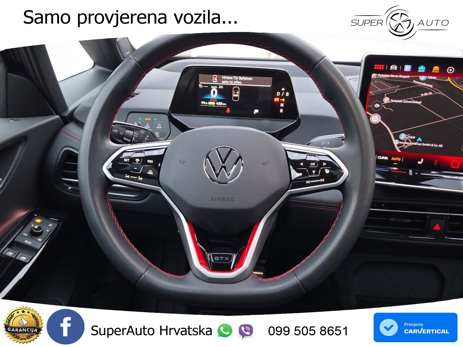 Volkswagen ID.3 GTX Performance 84 kWh (326 KS) LED+GR SJED+ACC