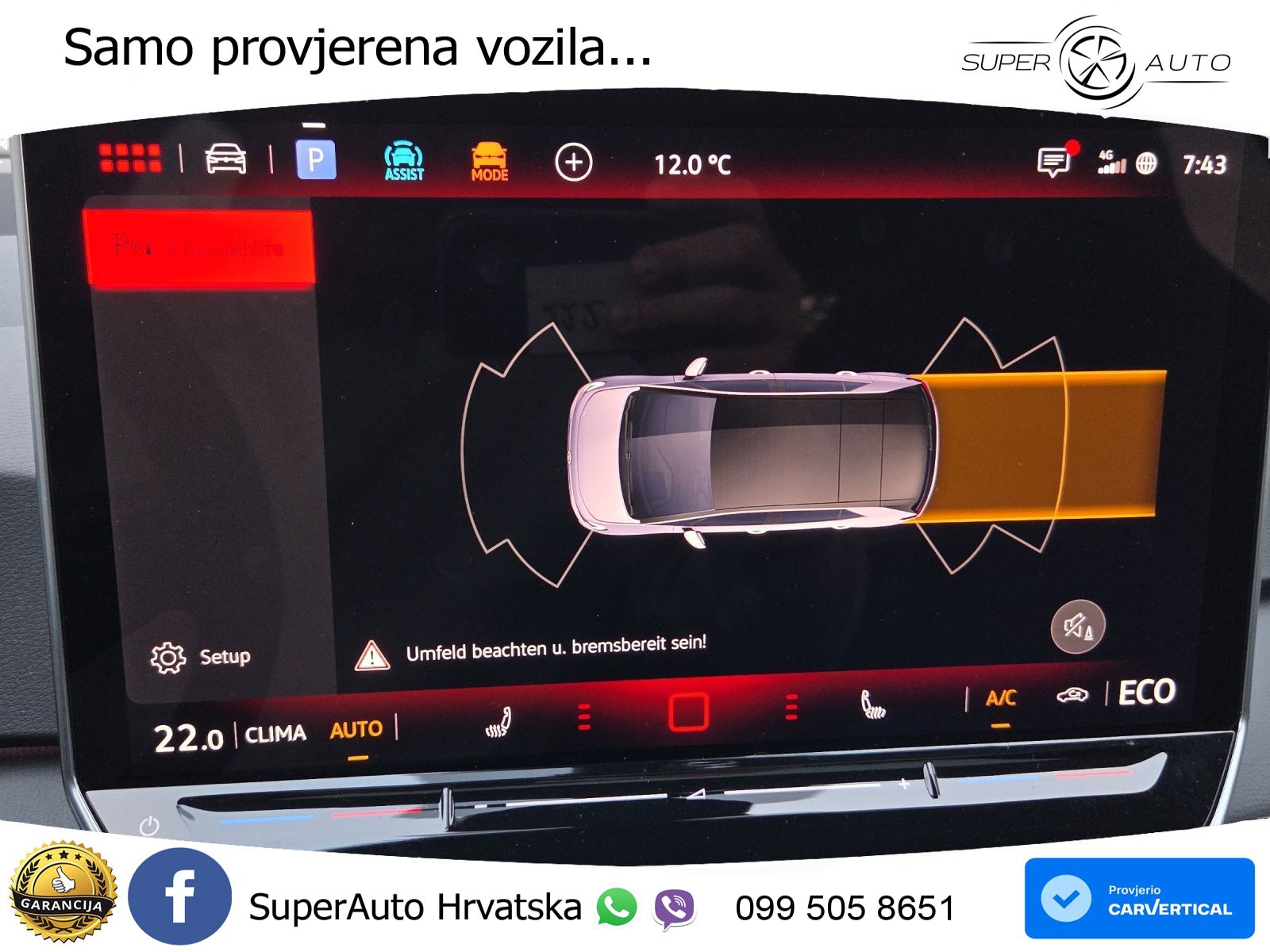 Volkswagen ID.3 GTX Performance 84 kWh (326 KS) LED+GR SJED+ACC