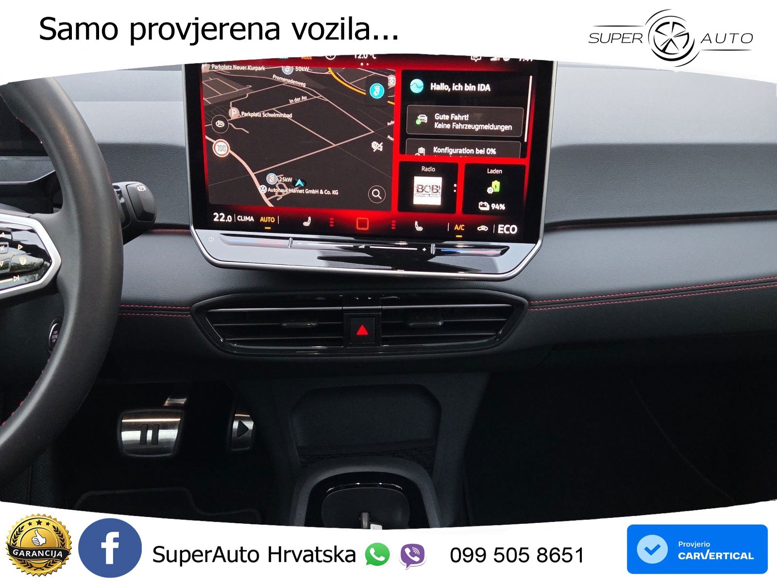 Volkswagen ID.3 GTX Performance 84 kWh (326 KS) LED+GR SJED+ACC