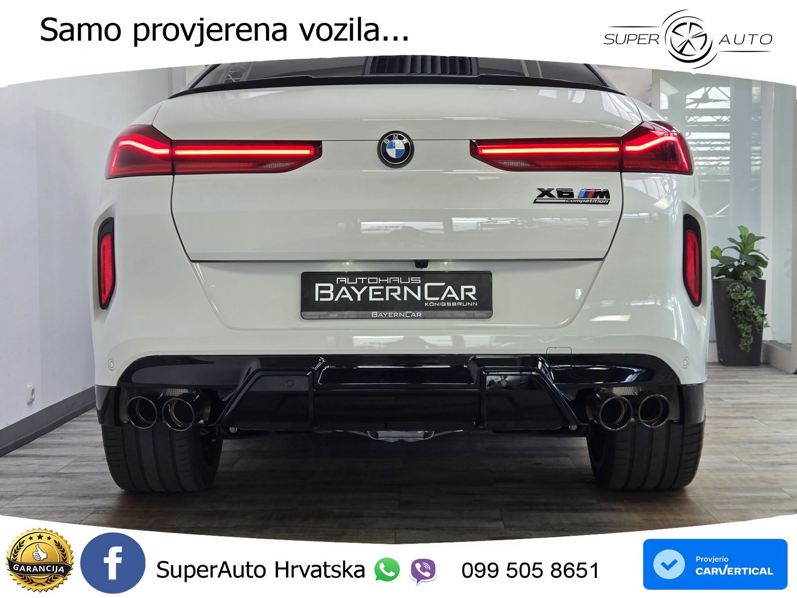 BMW X6 M Competition 4.4 V8 (625 KS) xDrive Steptronic LED+GR SJED+ACC