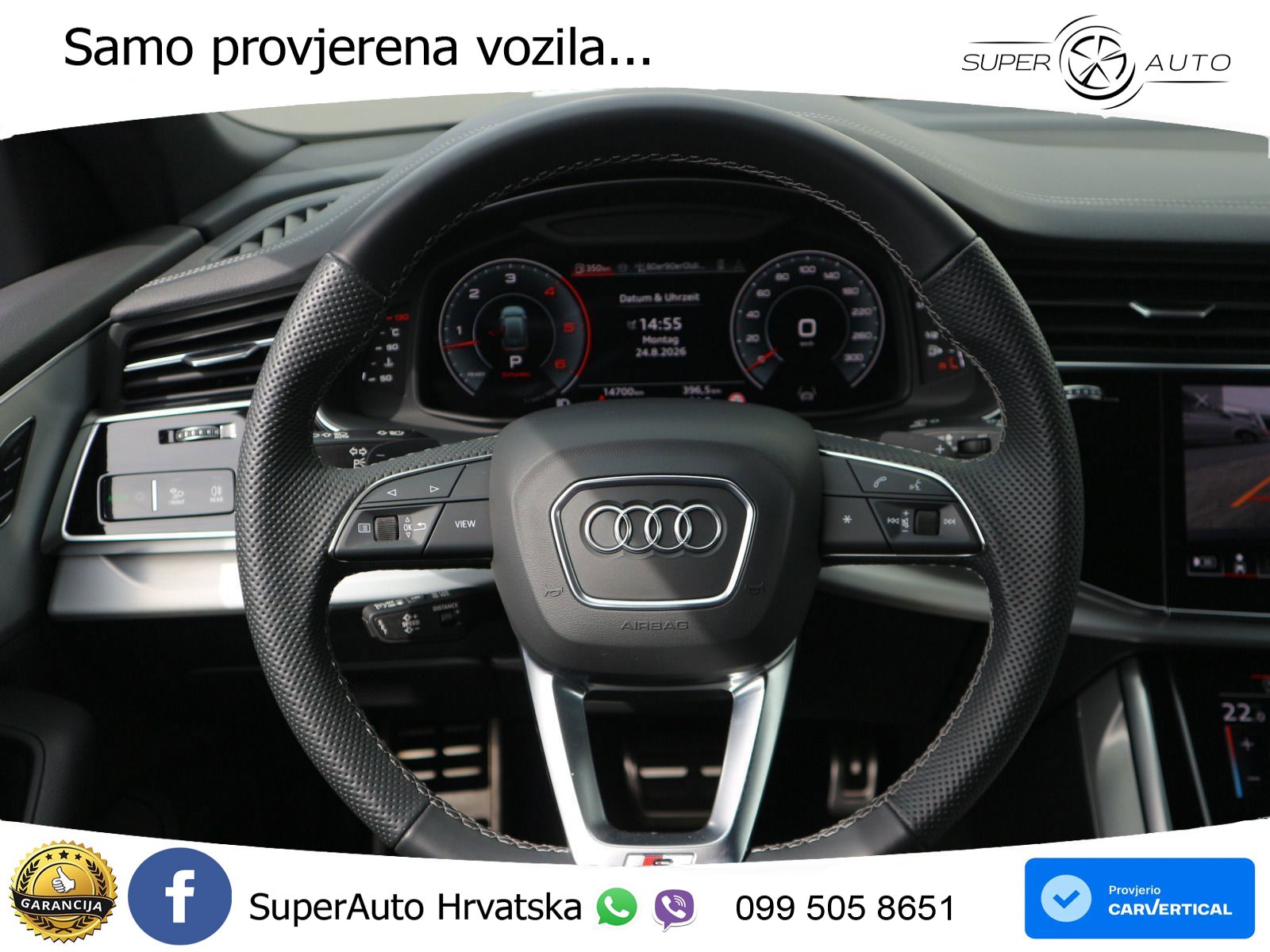 Audi Q8 50 TDI V6 (286 KS) quattro Tiptronic LED+GR SJED+ACC