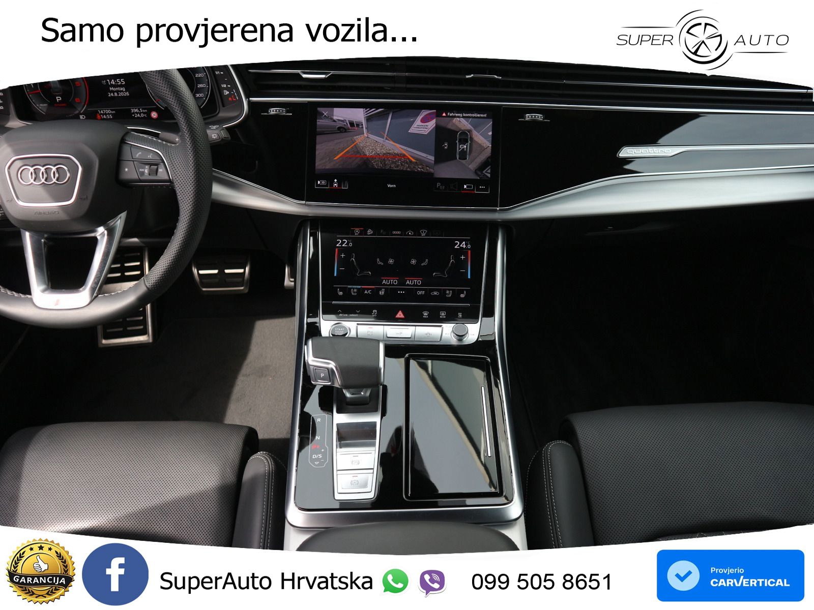 Audi Q8 50 TDI V6 (286 KS) quattro Tiptronic LED+GR SJED+ACC