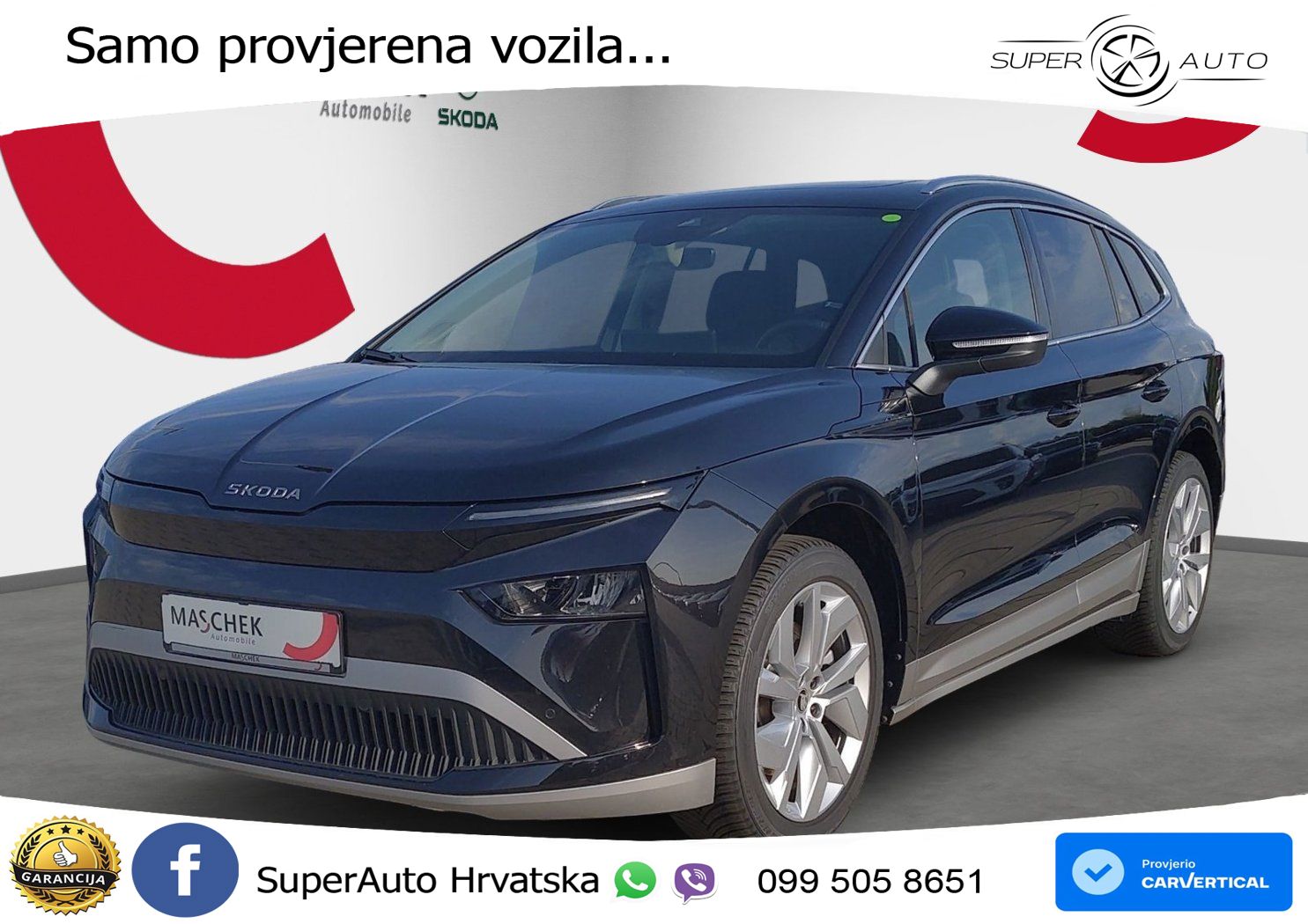 Škoda Enyaq 85 82 kWh (286 KS) LED+GR SJED+ACC