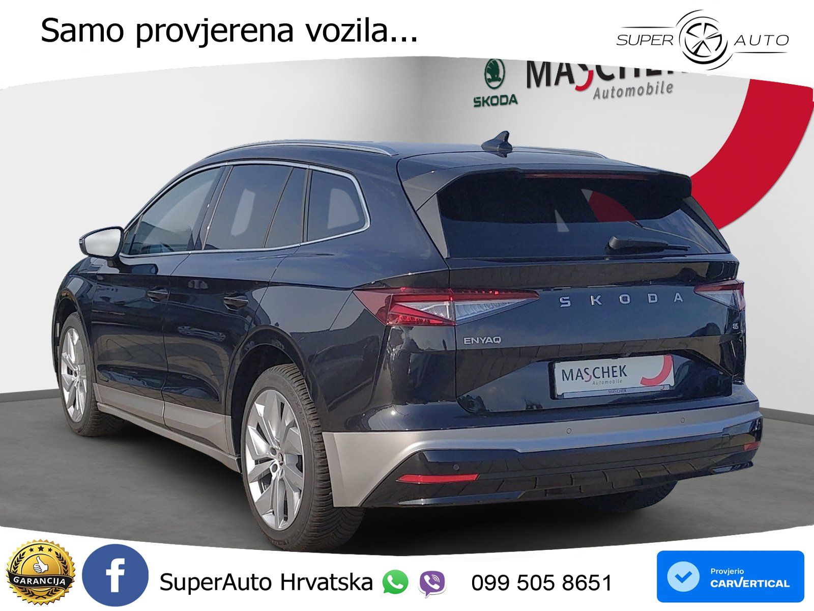 Škoda Enyaq 85 82 kWh (286 KS) LED+GR SJED+ACC