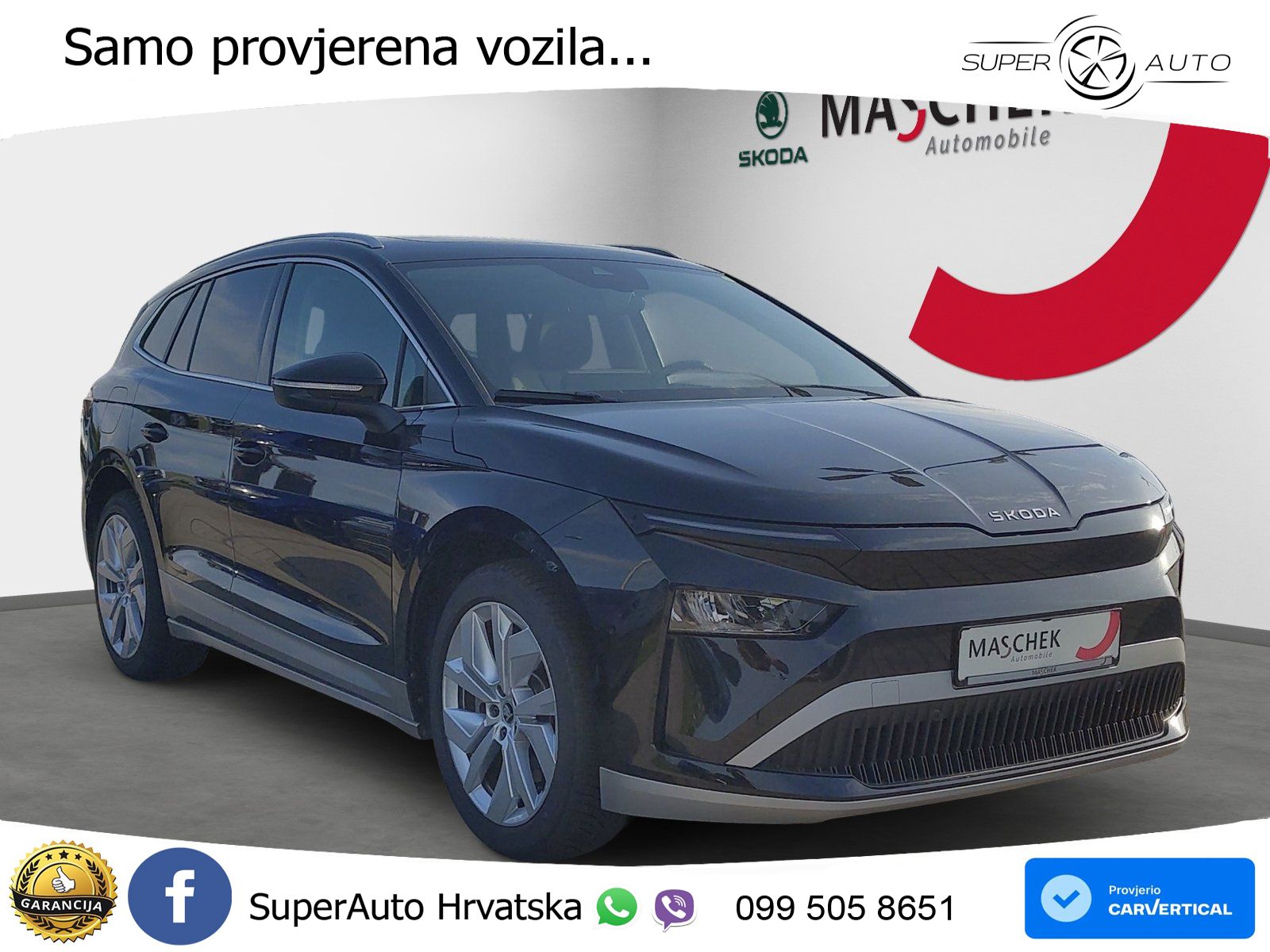 Škoda Enyaq 85 82 kWh (286 KS) LED+GR SJED+ACC